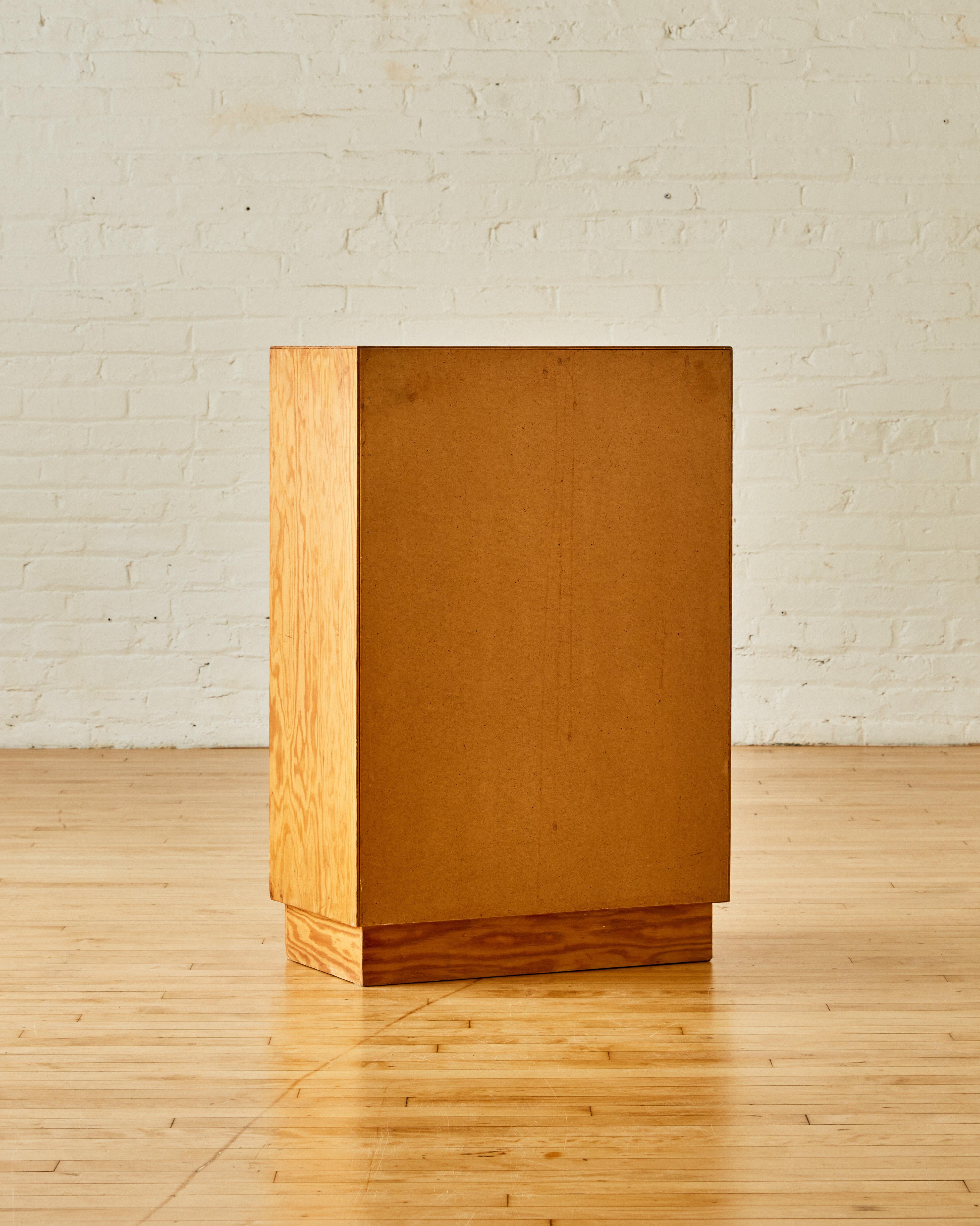Mid-Century Modern Swedish Modern Pine Tallboy