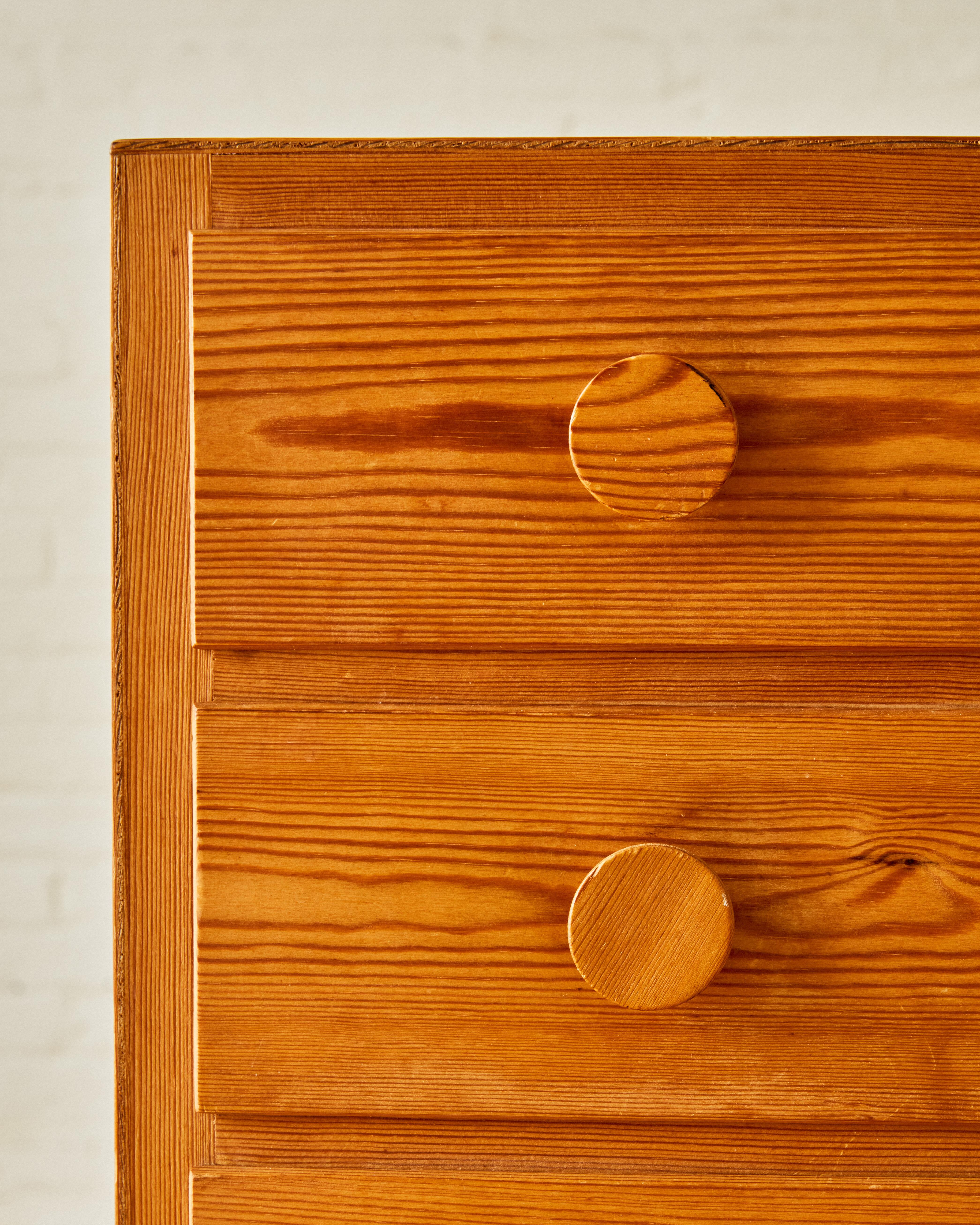 20th Century Swedish Modern Pine Tallboy