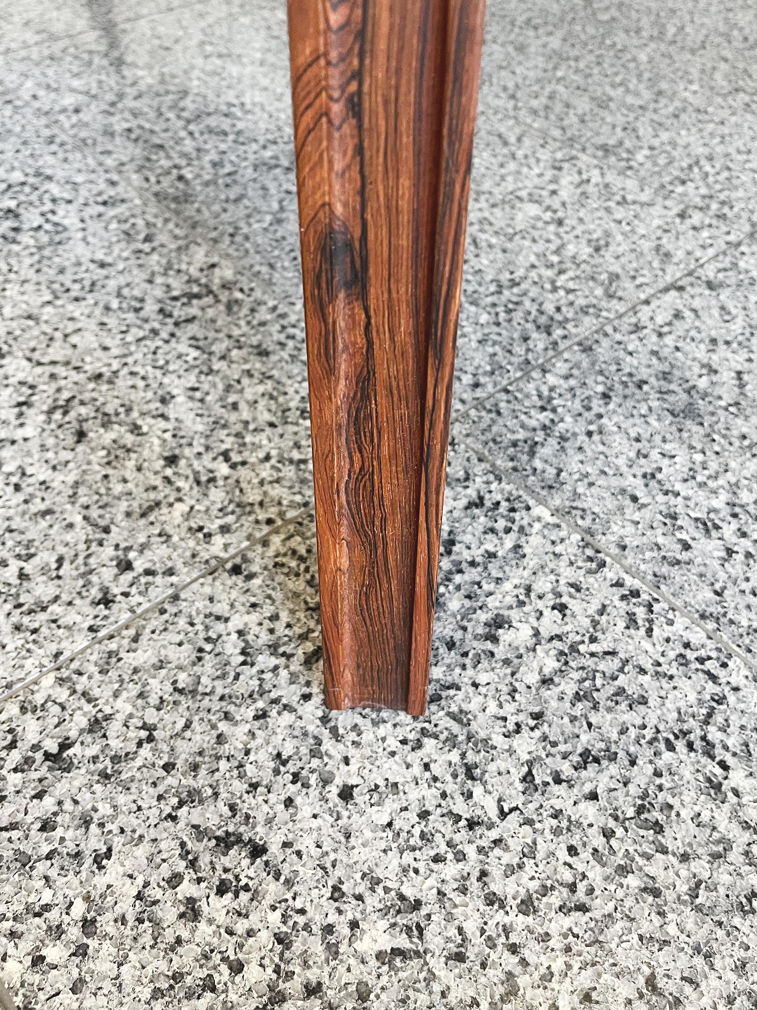 Swedish Modern Rosewood Extendable Dining Table by Bertil Fridhagen 5
