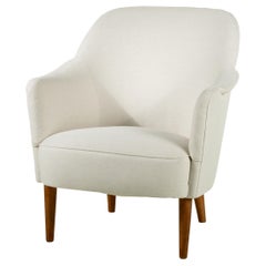 Poltrona Samsas moderna svedese di Carl Malmsten del 1950