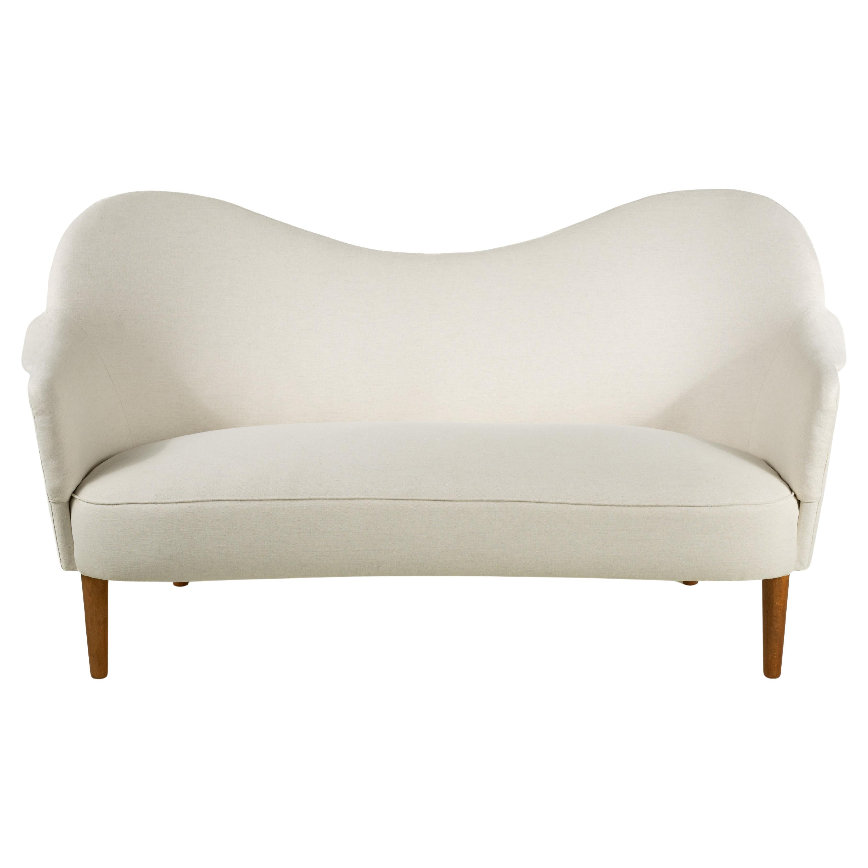 Swedish Modern Samspel Sofa by Carl Malmsten 1950's