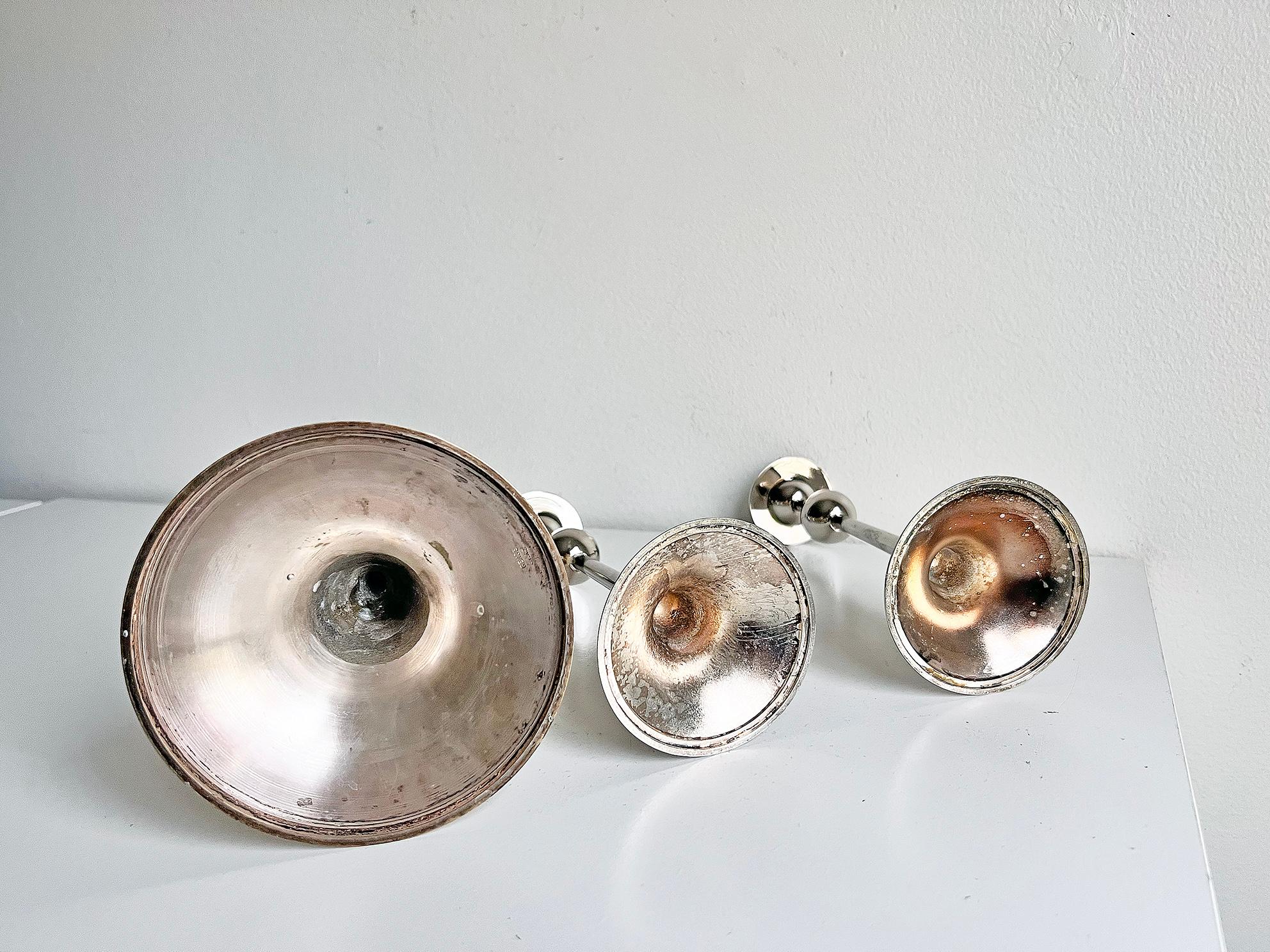 Ensemble de 3 chandeliers modernes suédois de Kjell Engman pour Gense en vente 2