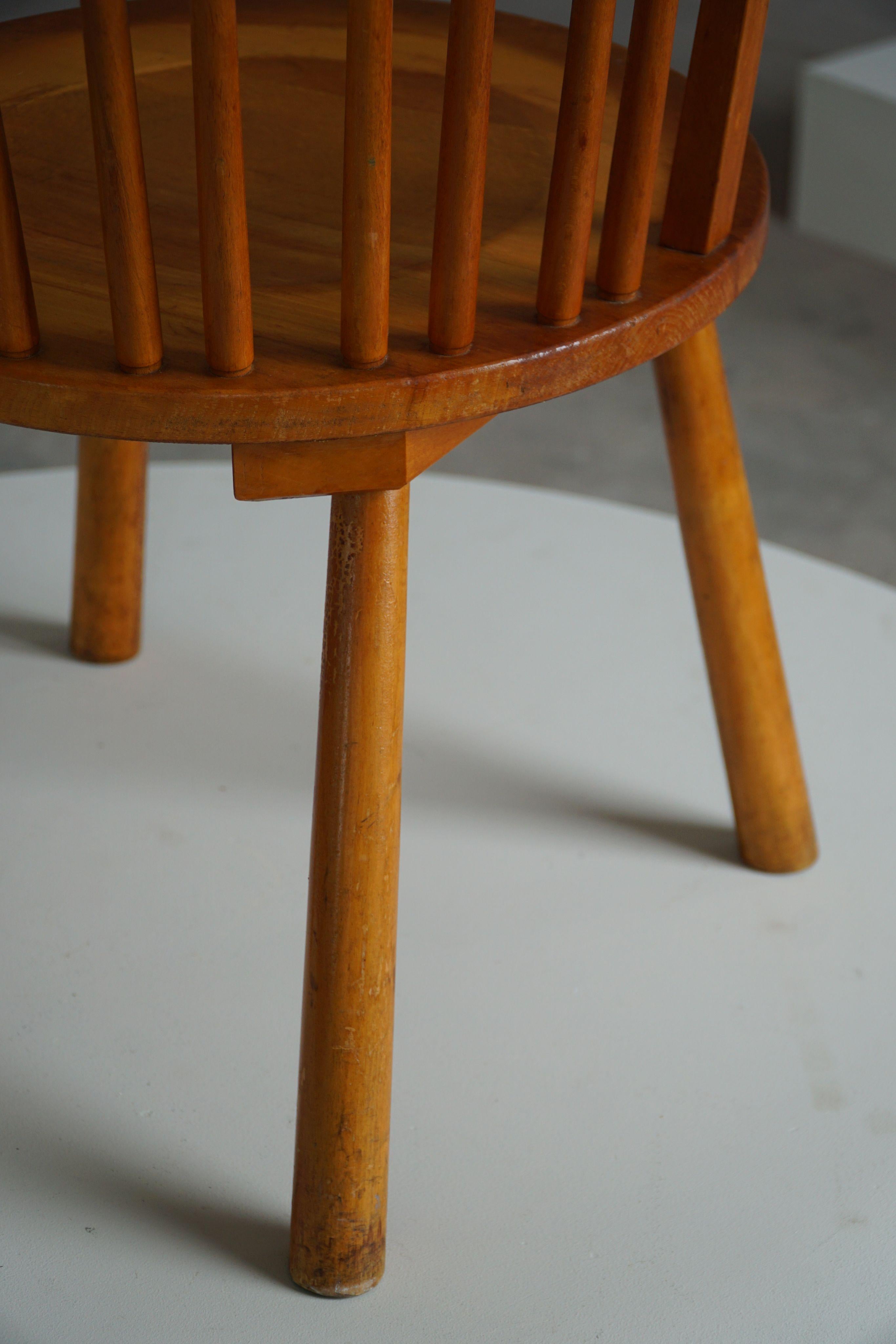 Ensemble de 4 fauteuils modernes suédois dans le style d'Axel Einar Hjorth, années 1930 en vente 6