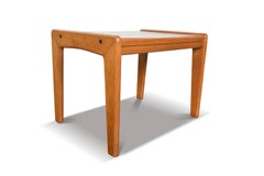 Swedish Modern Side Table in Teak