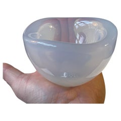 Petit bol opalescent moderne suédois par Sven Palmqvist pour Orrefors, années 1950