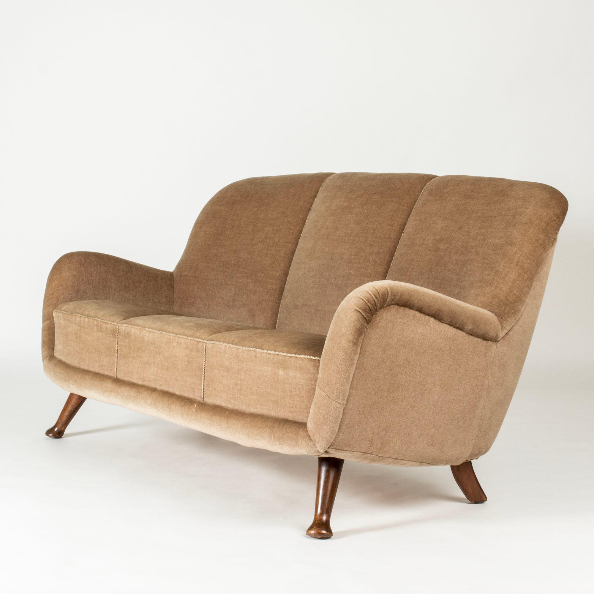 Scandinave moderne Canapé suédois Modernity de Berga Möbler, Suède, années 1940 en vente
