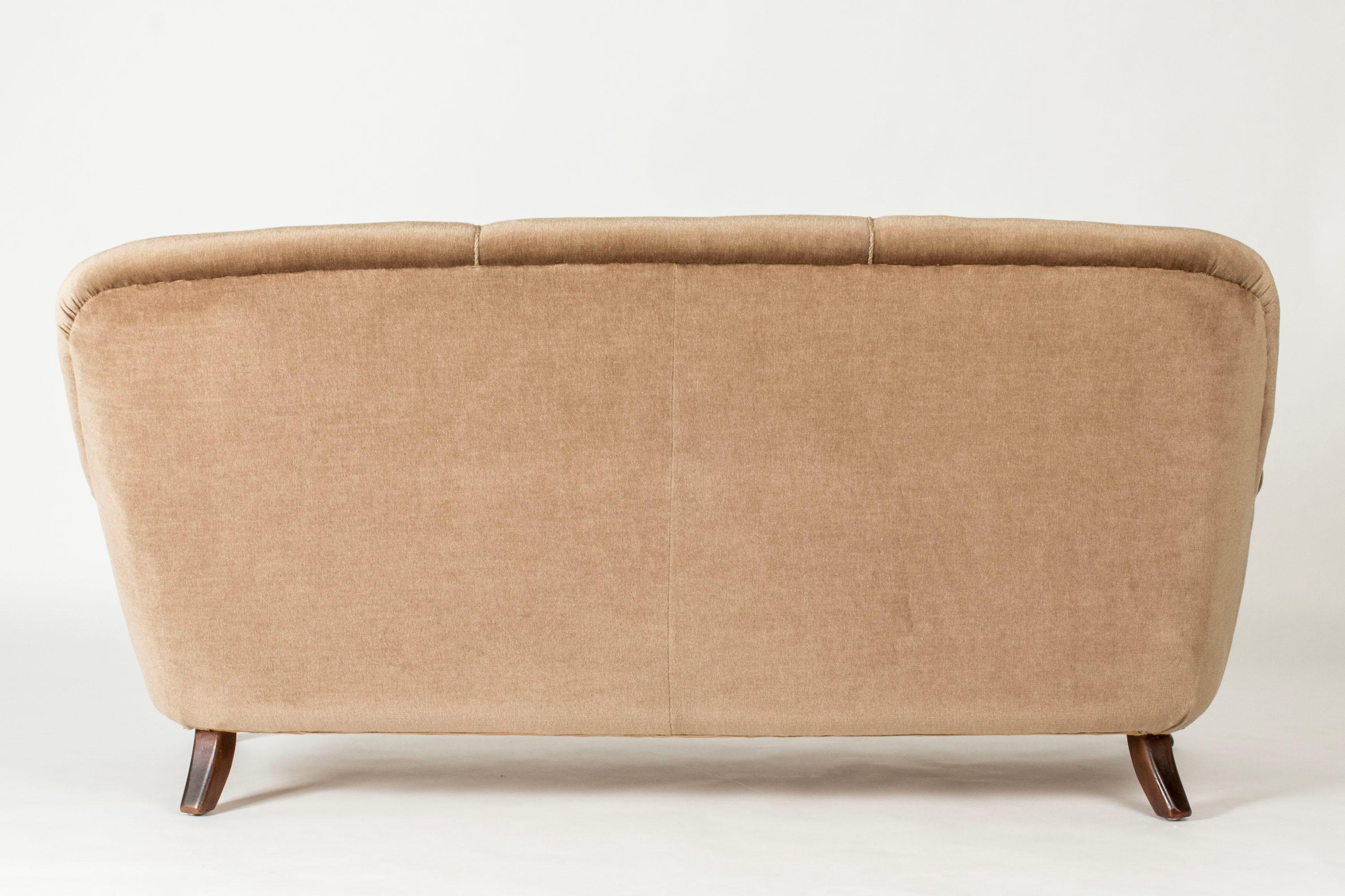 Canapé suédois Modernity de Berga Möbler, Suède, années 1940 Bon état - En vente à Stockholm, SE