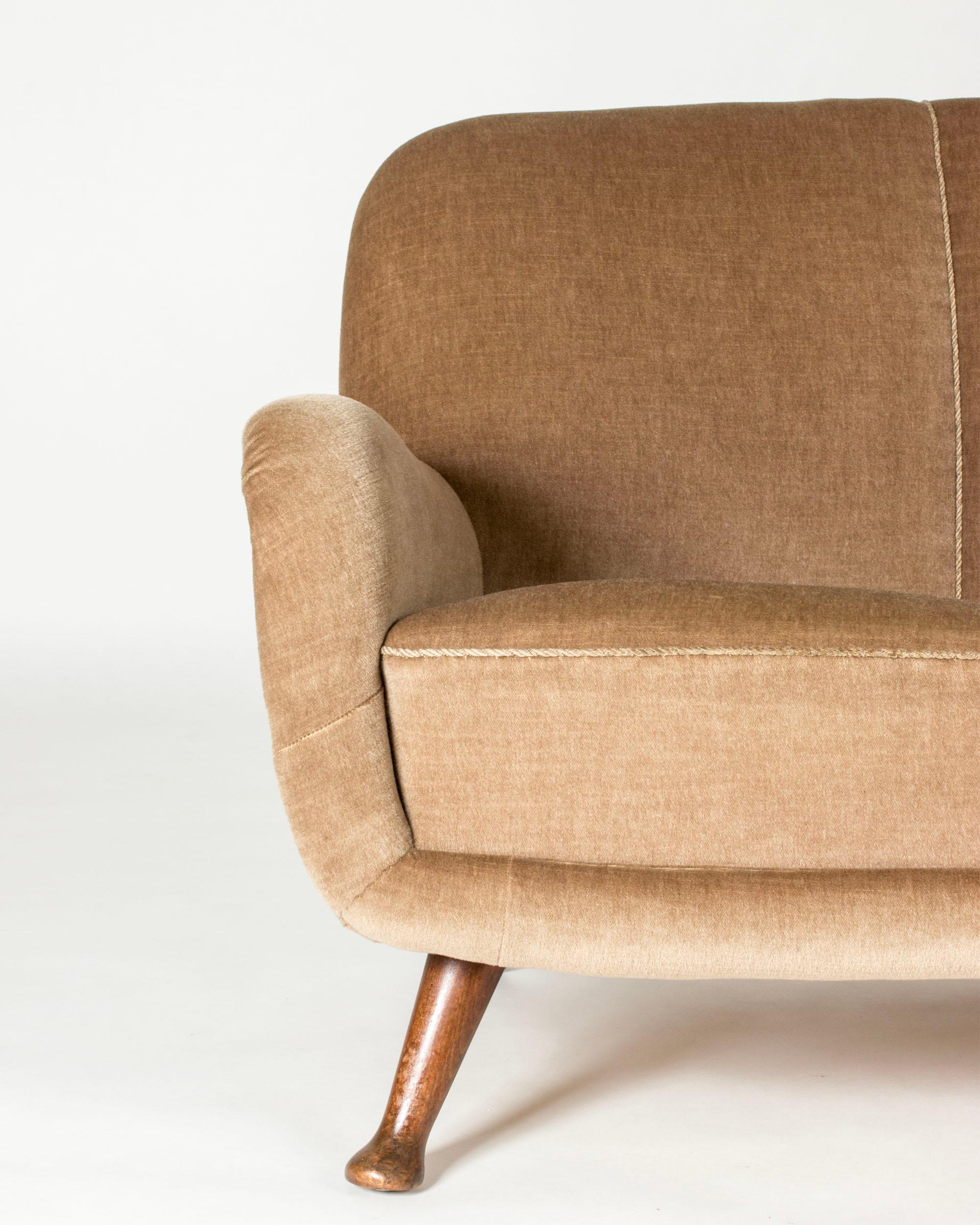 Milieu du XXe siècle Canapé suédois Modernity de Berga Möbler, Suède, années 1940 en vente