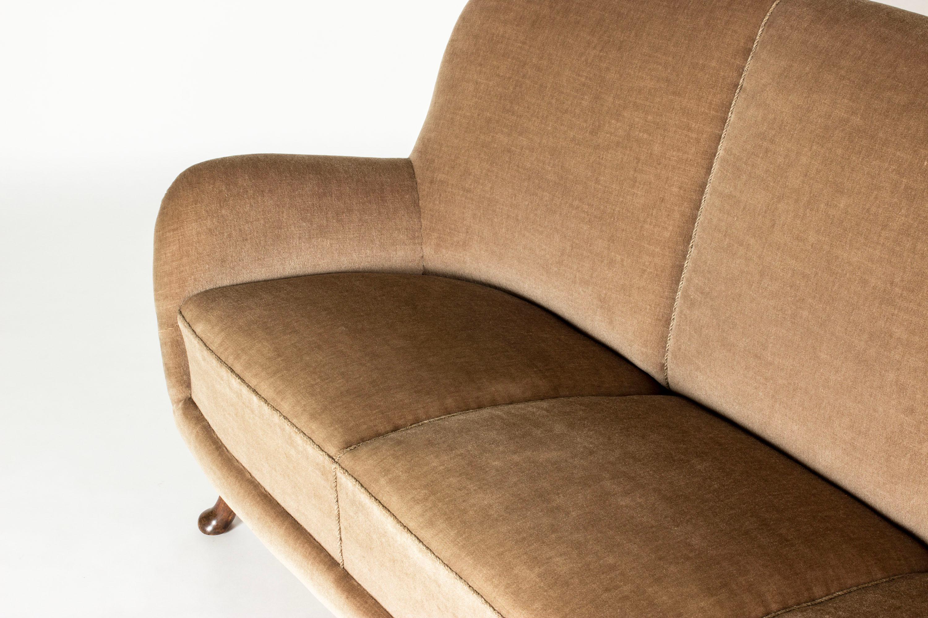 Canapé suédois Modernity de Berga Möbler, Suède, années 1940 en vente 1