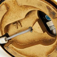 Swedish Modern solid Brass Table Lamp pair