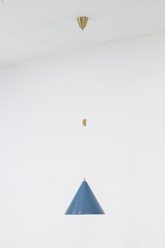 Swedish Modern "Star Constellation" Pendant Lamp, Sweden, 1940s