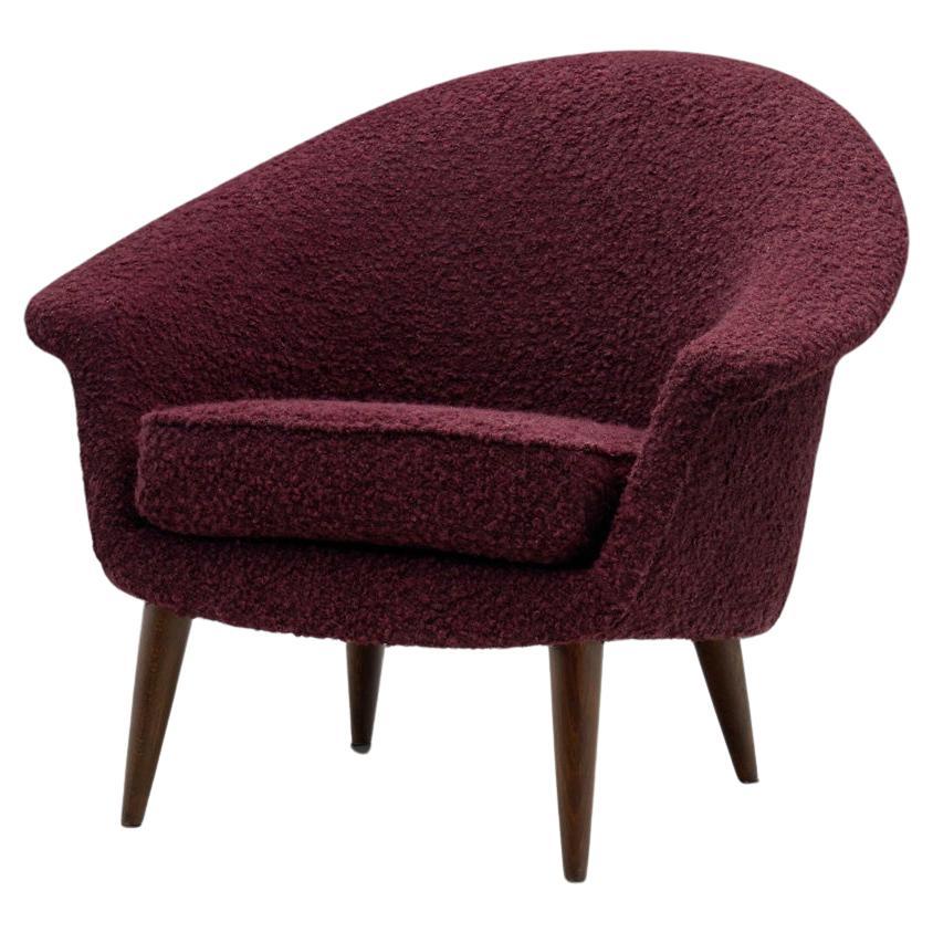 Swedish Modern "Star" Lounge Chair by SM Wincrantz, Sweden 1950s