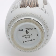 Vase moderne suédois Stig Lindberg Grazia modèle 215