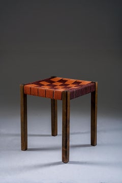 Schwedischer Moderner Hocker von Axel Larsson für Gemla, Schweden