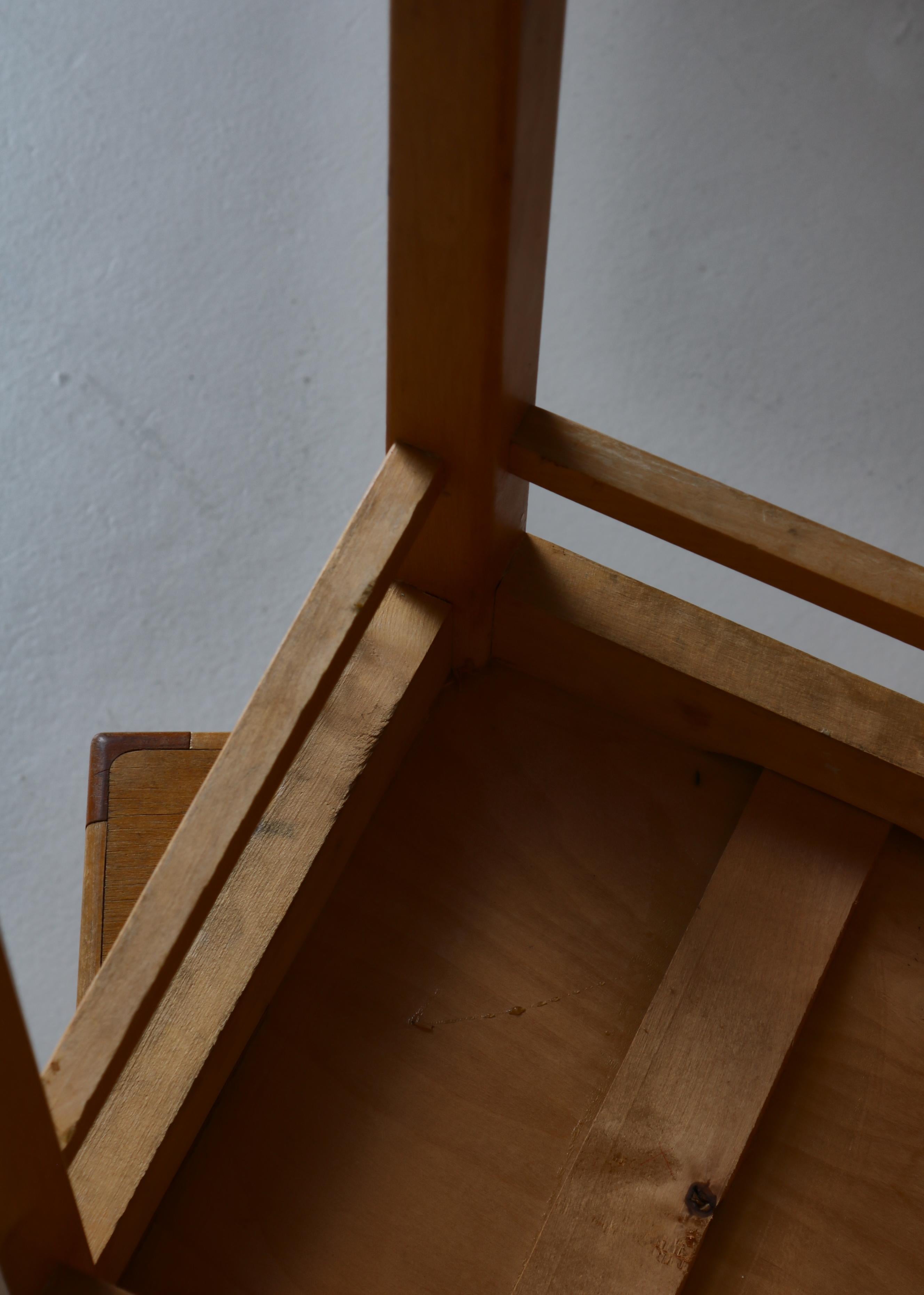 Swedish Modern Birchwood Stools by Sven Markelius, 1930 For Sale 6