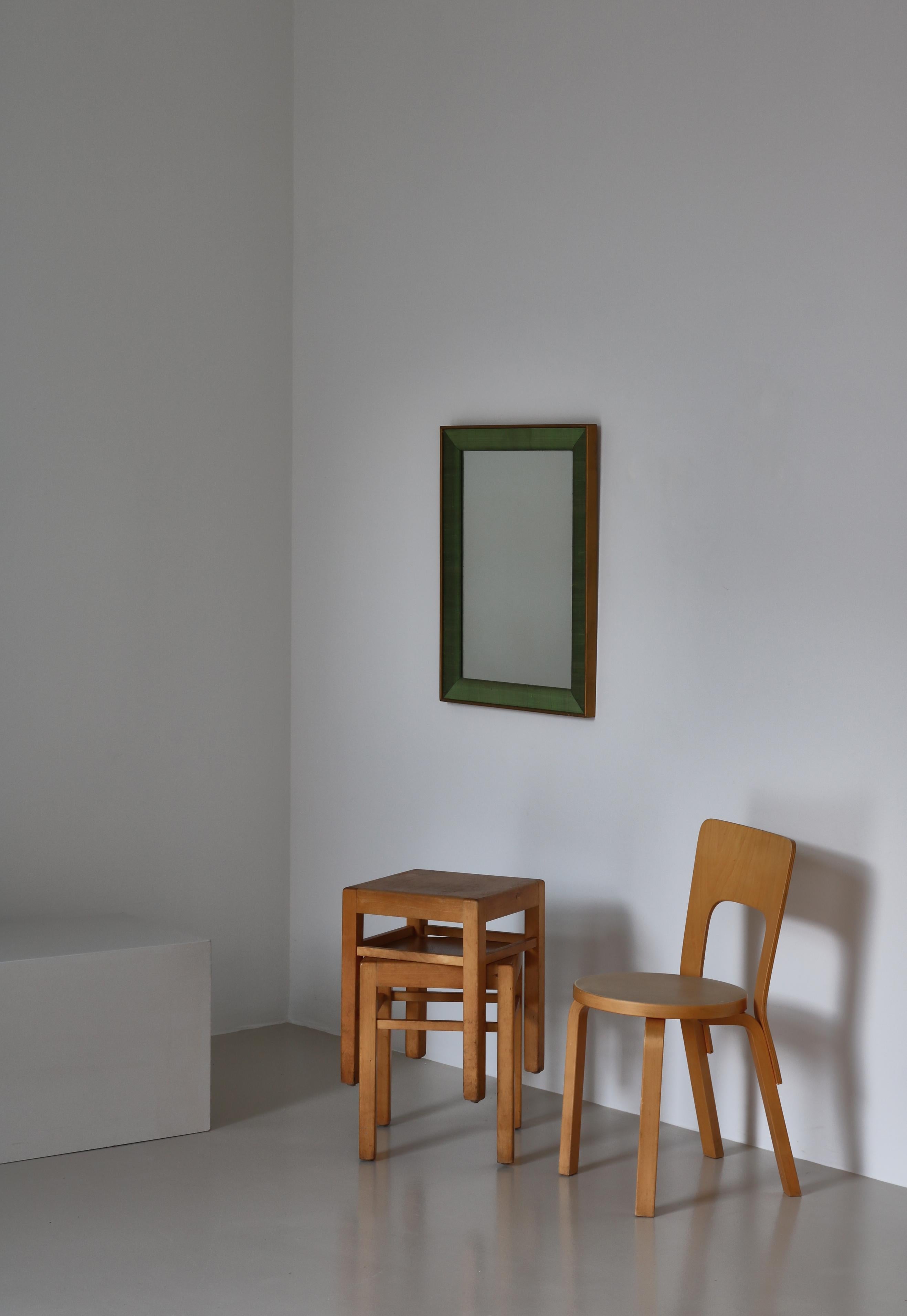 Swedish Modern Birchwood Stools by Sven Markelius, 1930 For Sale 7