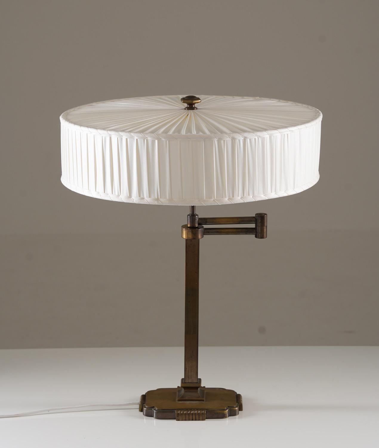 Scandinavian Modern Swedish Modern Swivel Arm Table Lamp  For Sale
