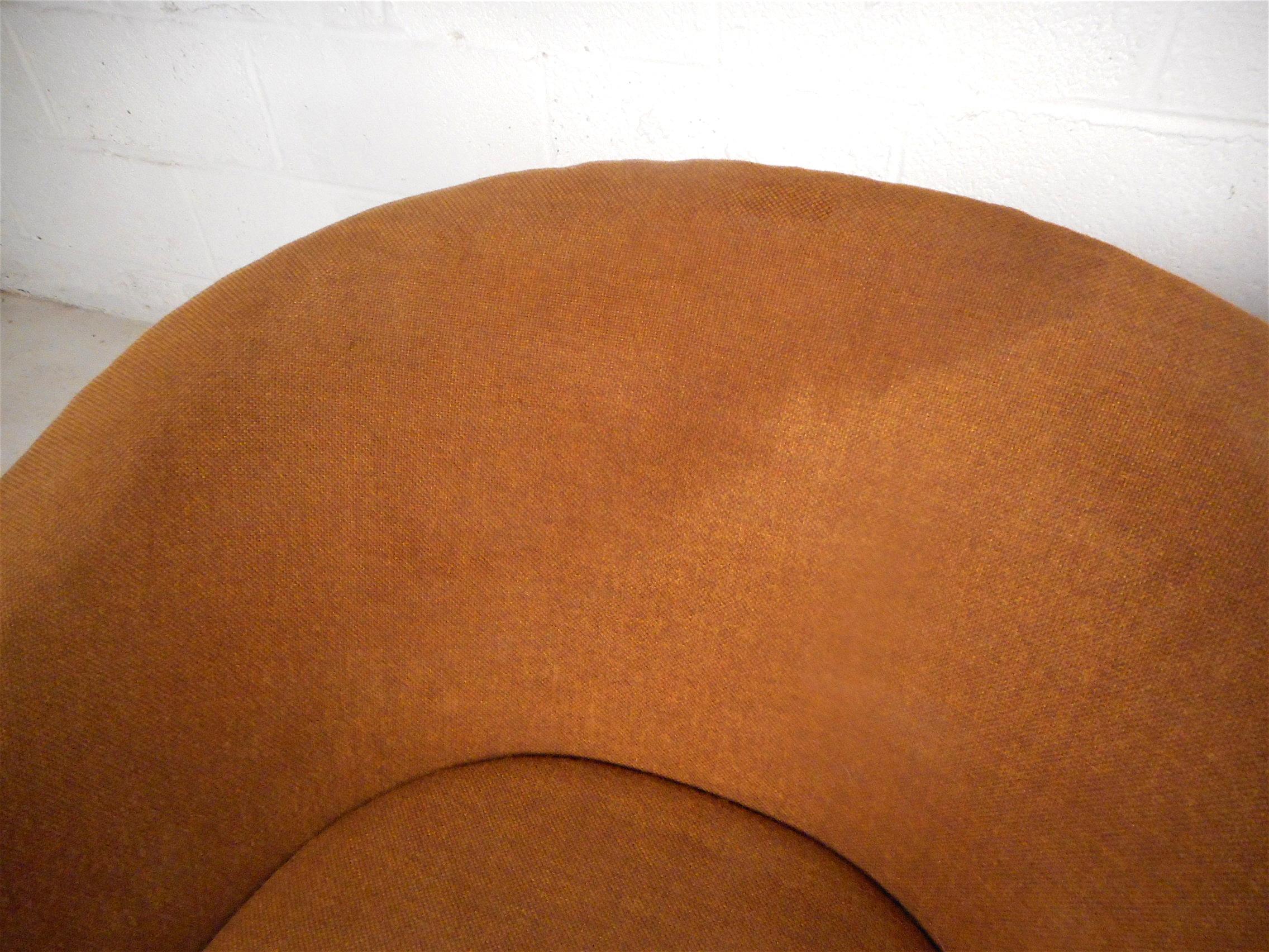 Swedish Modern Swivel Pod Chairs by Overman AB 1