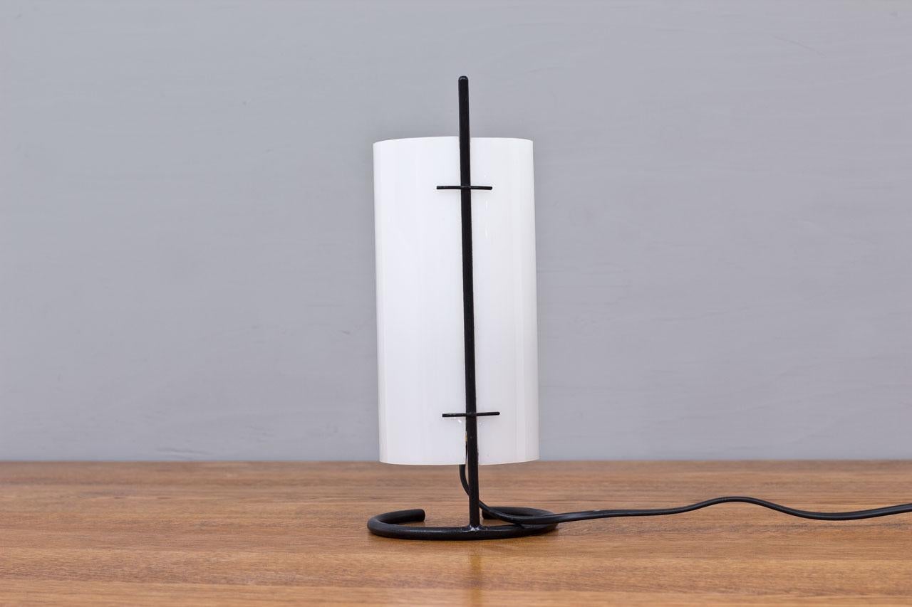 Metal Swedish Modern Table Lamp by AB Luco