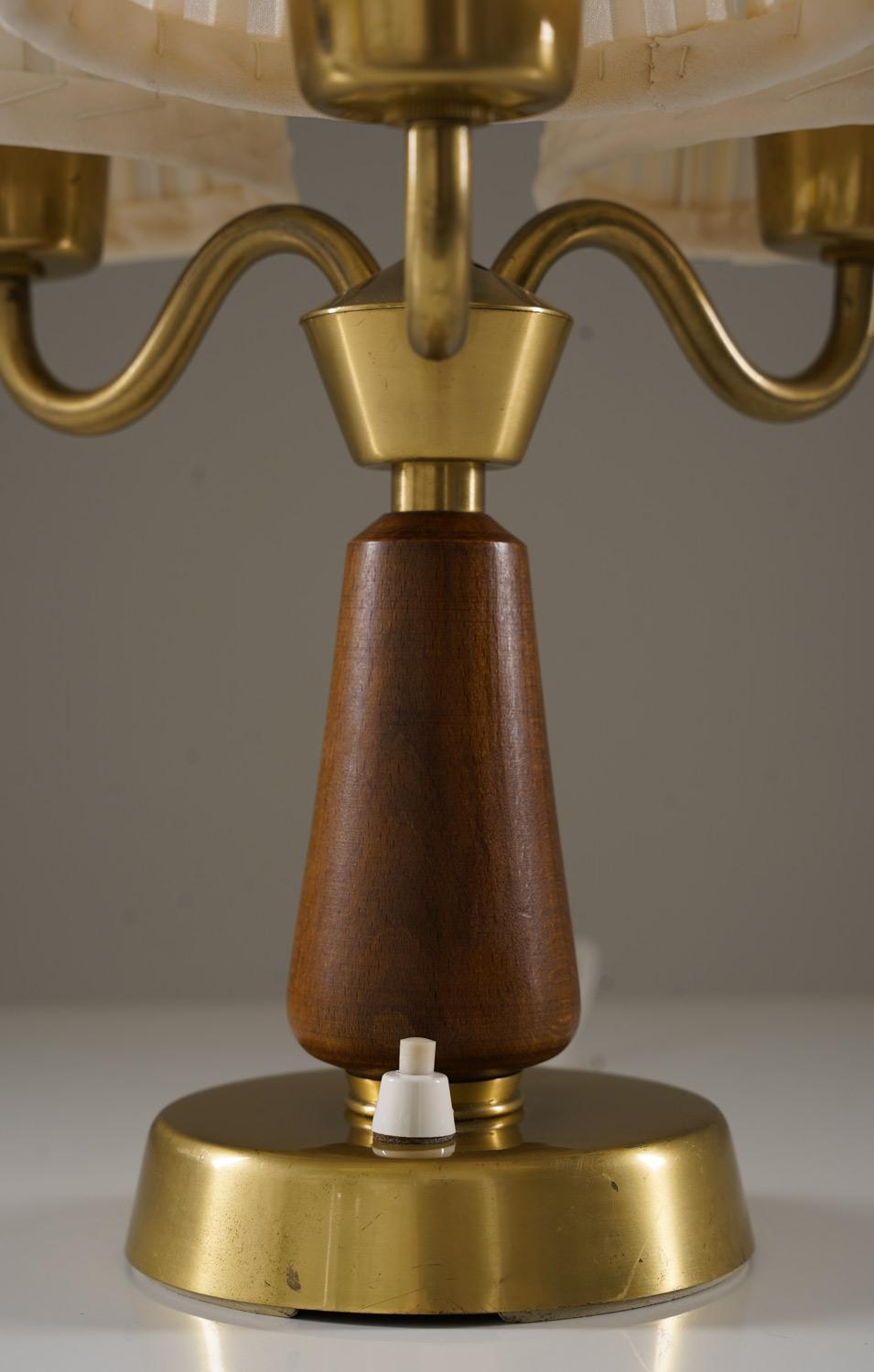 Brass Swedish Modern Table Lamp by ASEA For Sale