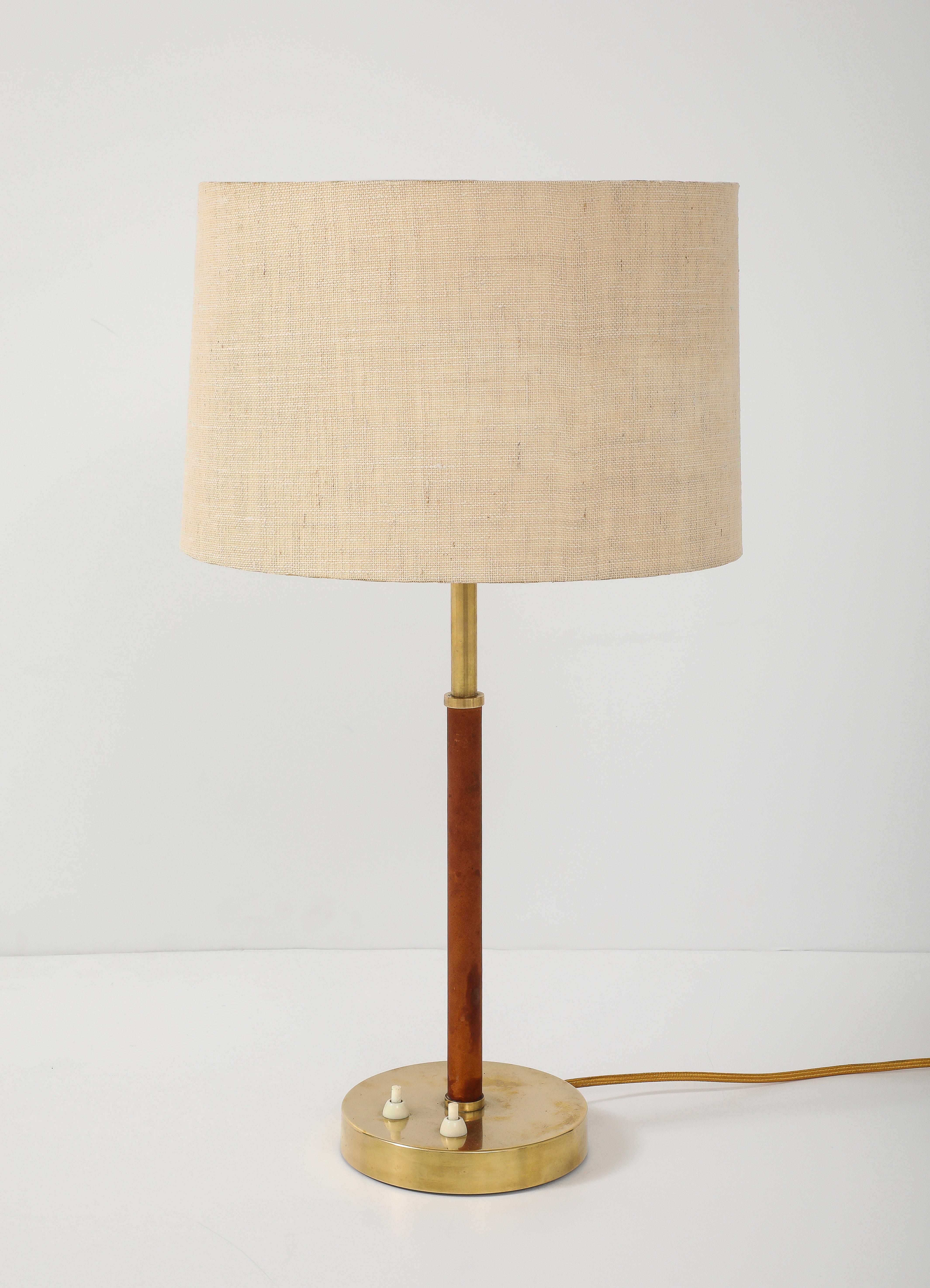 Swedish Modern Table Lamp by Bertil Brisborg, Circa 1940-50 For Sale 5