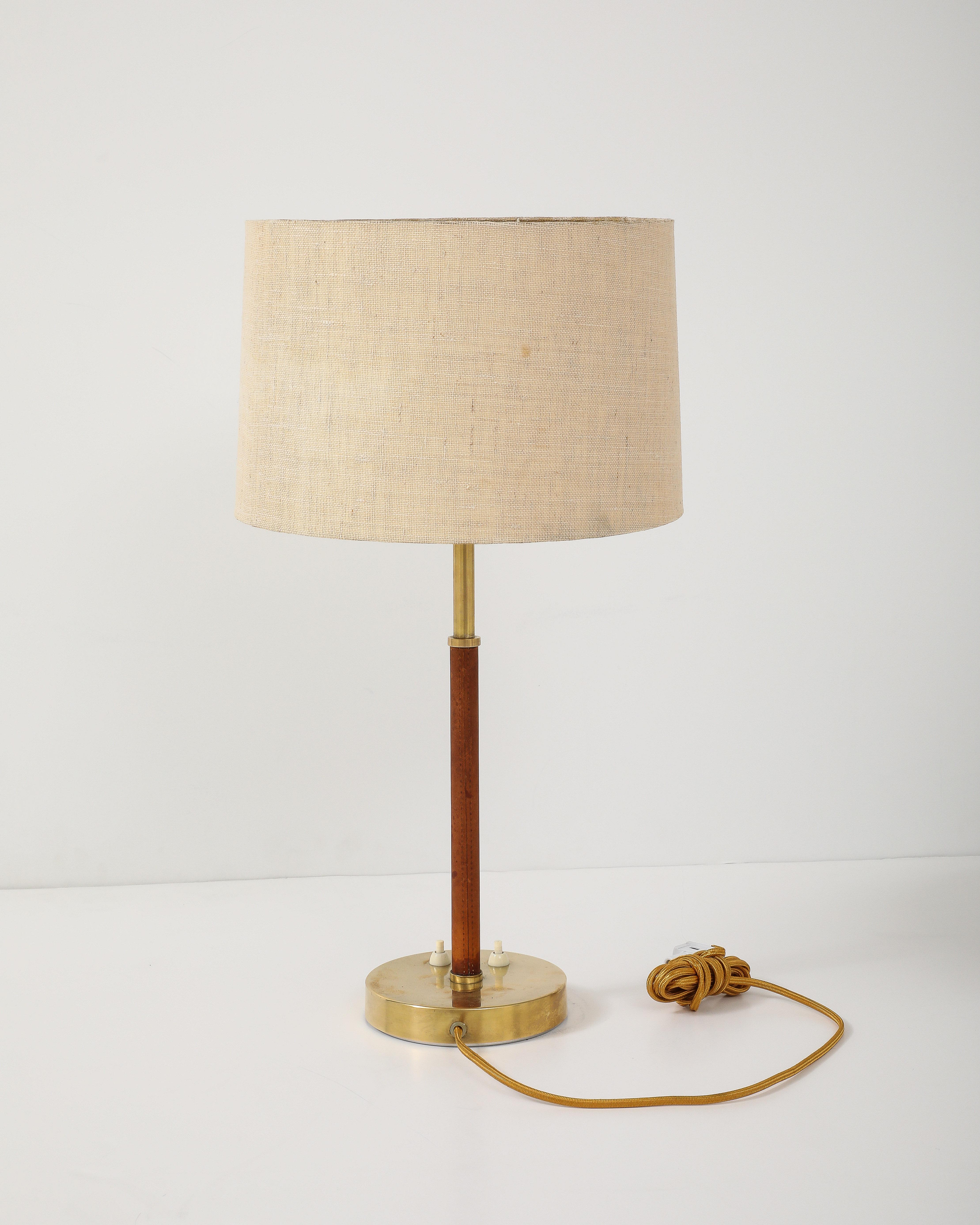 Swedish Modern Table Lamp by Bertil Brisborg, Circa 1940-50 For Sale 1