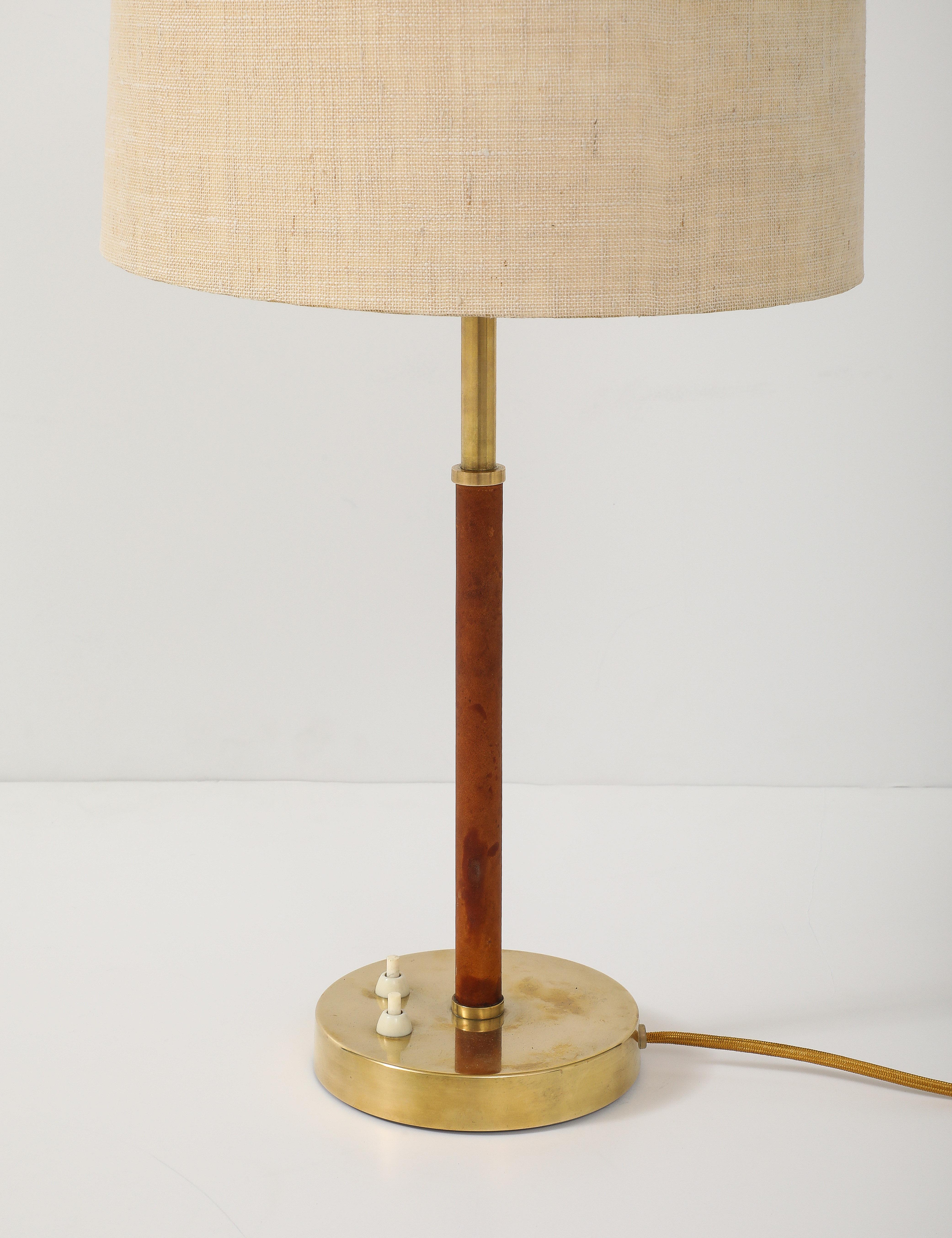 Swedish Modern Table Lamp by Bertil Brisborg, Circa 1940-50 For Sale 2
