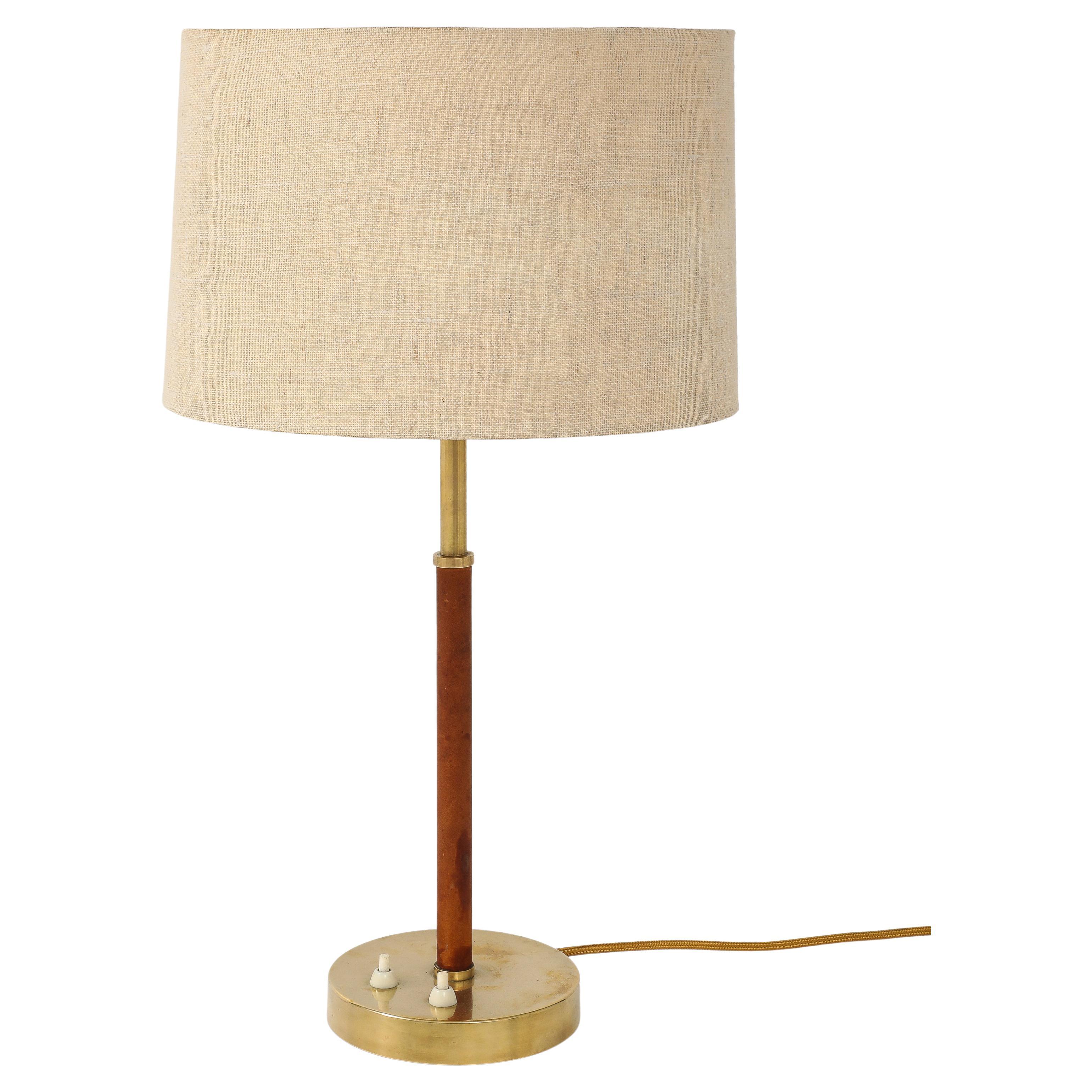 Swedish Modern Table Lamp by Bertil Brisborg, Circa 1940-50 For Sale