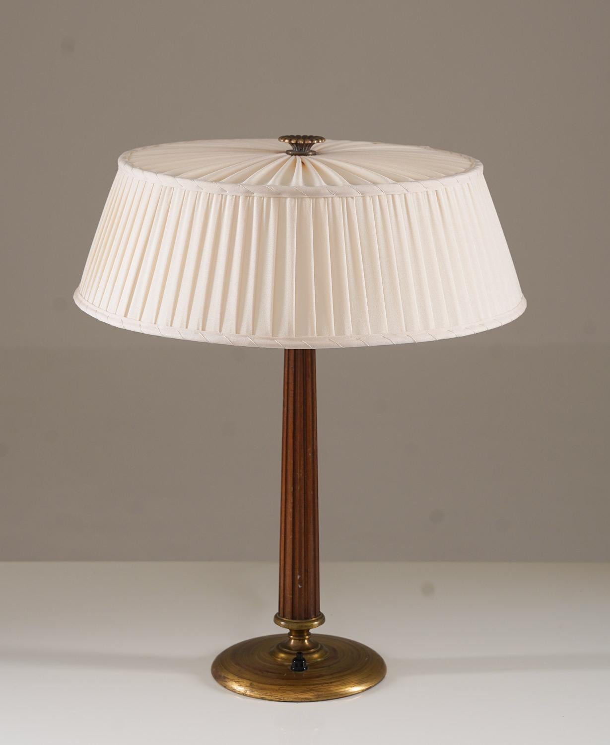 Scandinavian Modern Swedish Modern Table Lamp by Bertil Brisborg for Nordiska Kompaniet For Sale