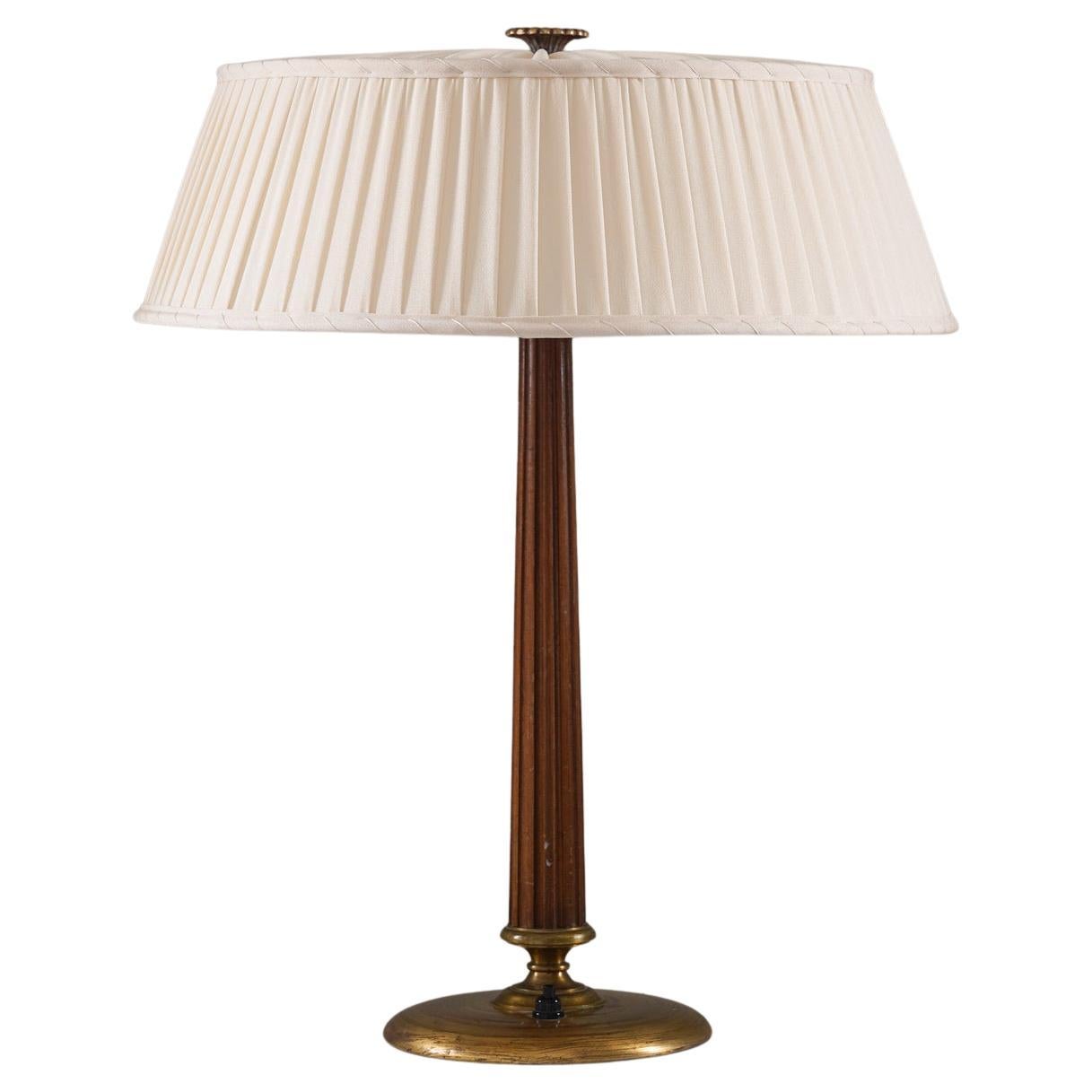 Schwedische moderne Tischlampe der Moderne von Bertil Brisborg für Nordiska Kompaniet