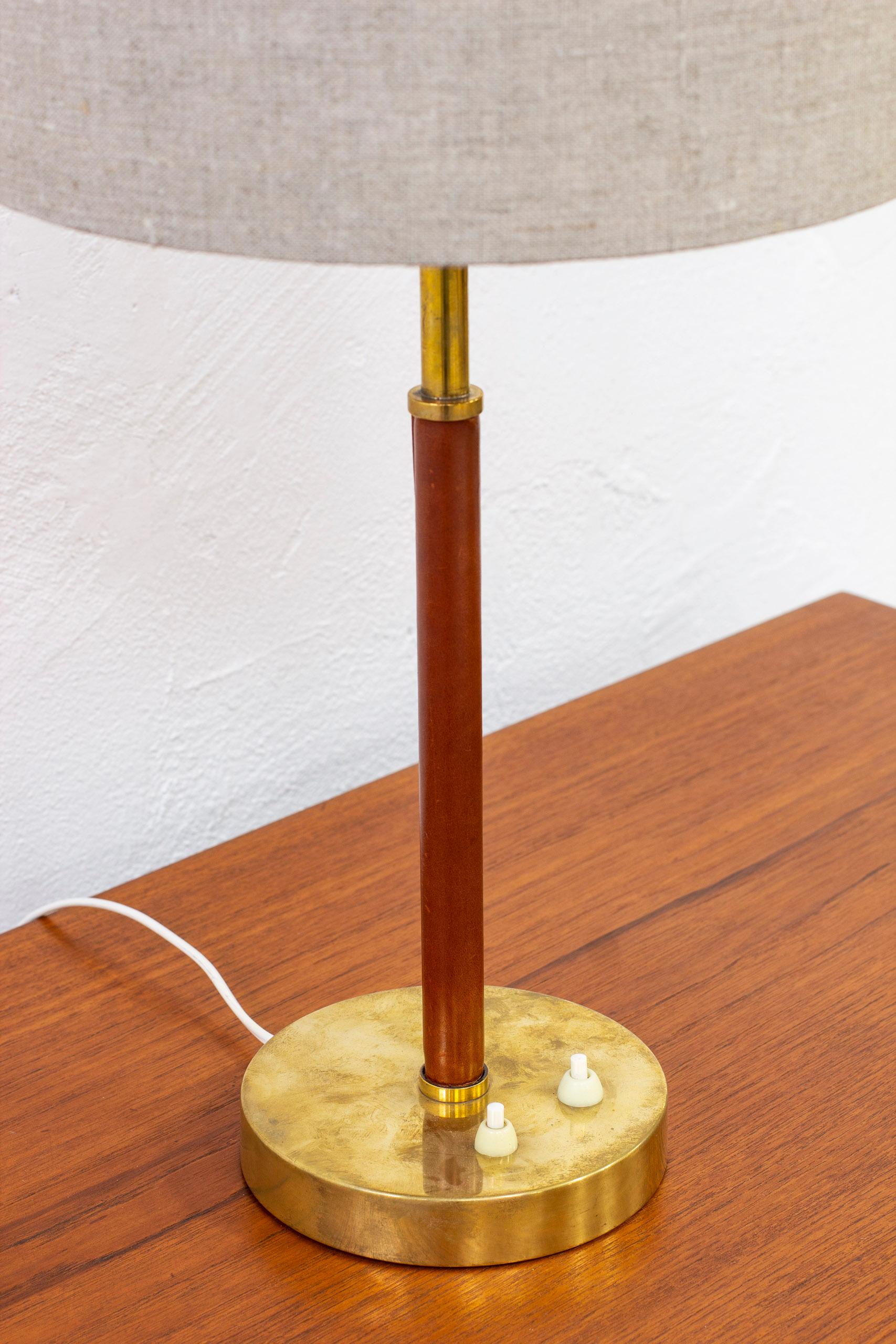Scandinavian Modern Swedish Modern Table Lamp by Bertil Brisborg, Nordiska Kompaniet, Sweden 1950s