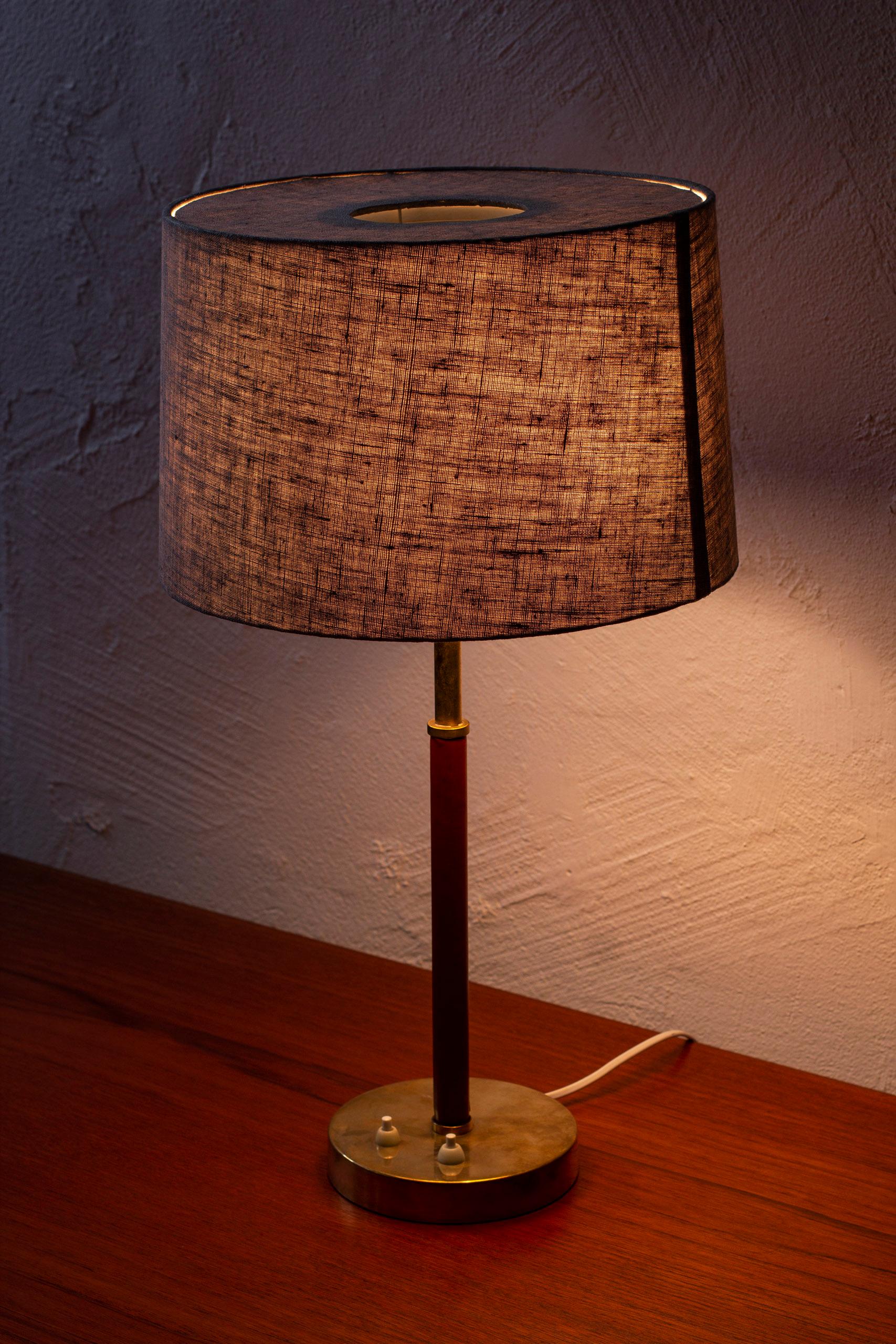 Swedish Modern Table Lamp by Bertil Brisborg, Nordiska Kompaniet, Sweden 1950s 3