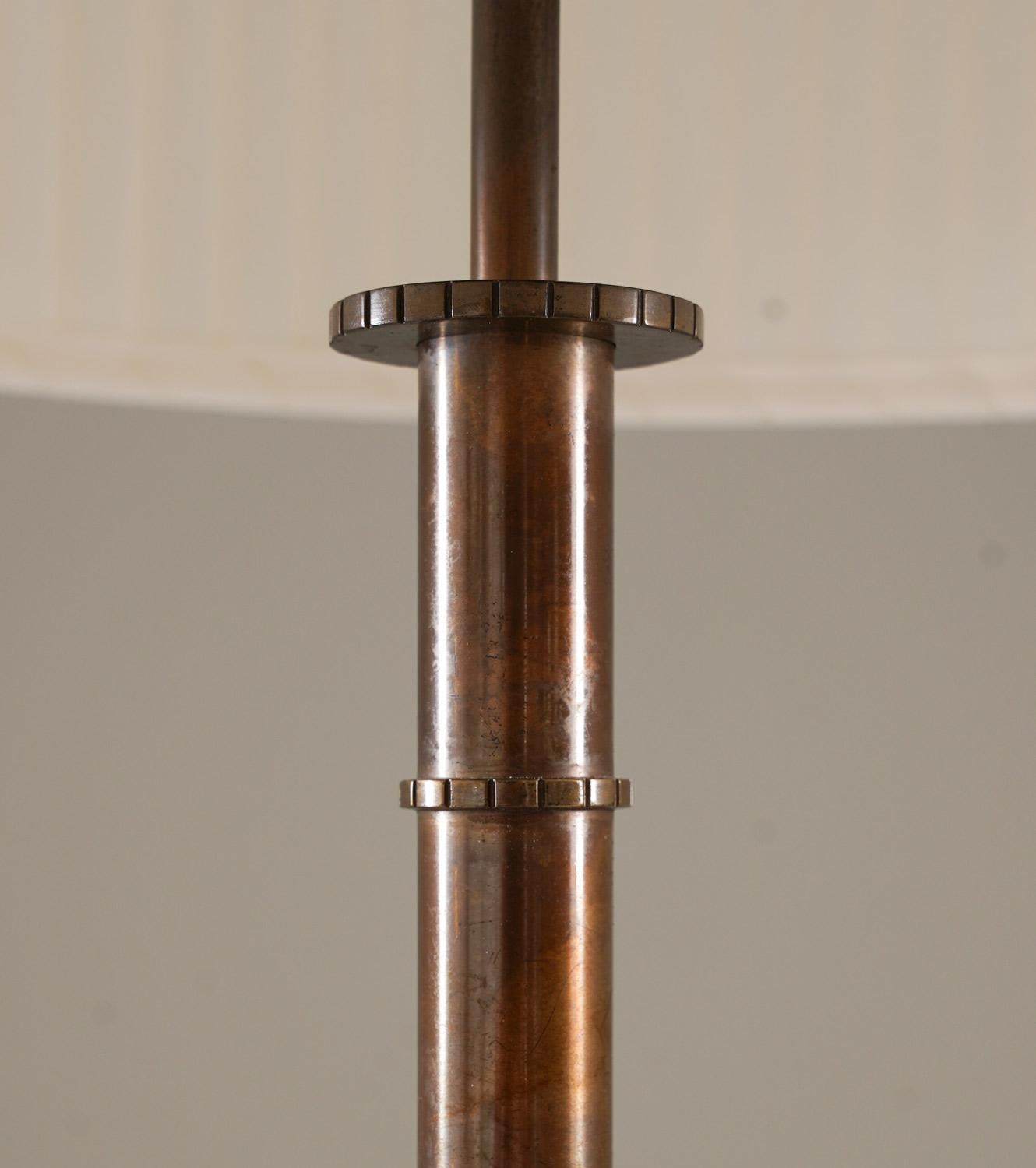 Brass Swedish Modern Table Lamp by Böhlmarks For Sale