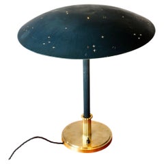 Swedish Modern Table Lamp by Harald Notini from Böhlmarks, Sweden 1940s