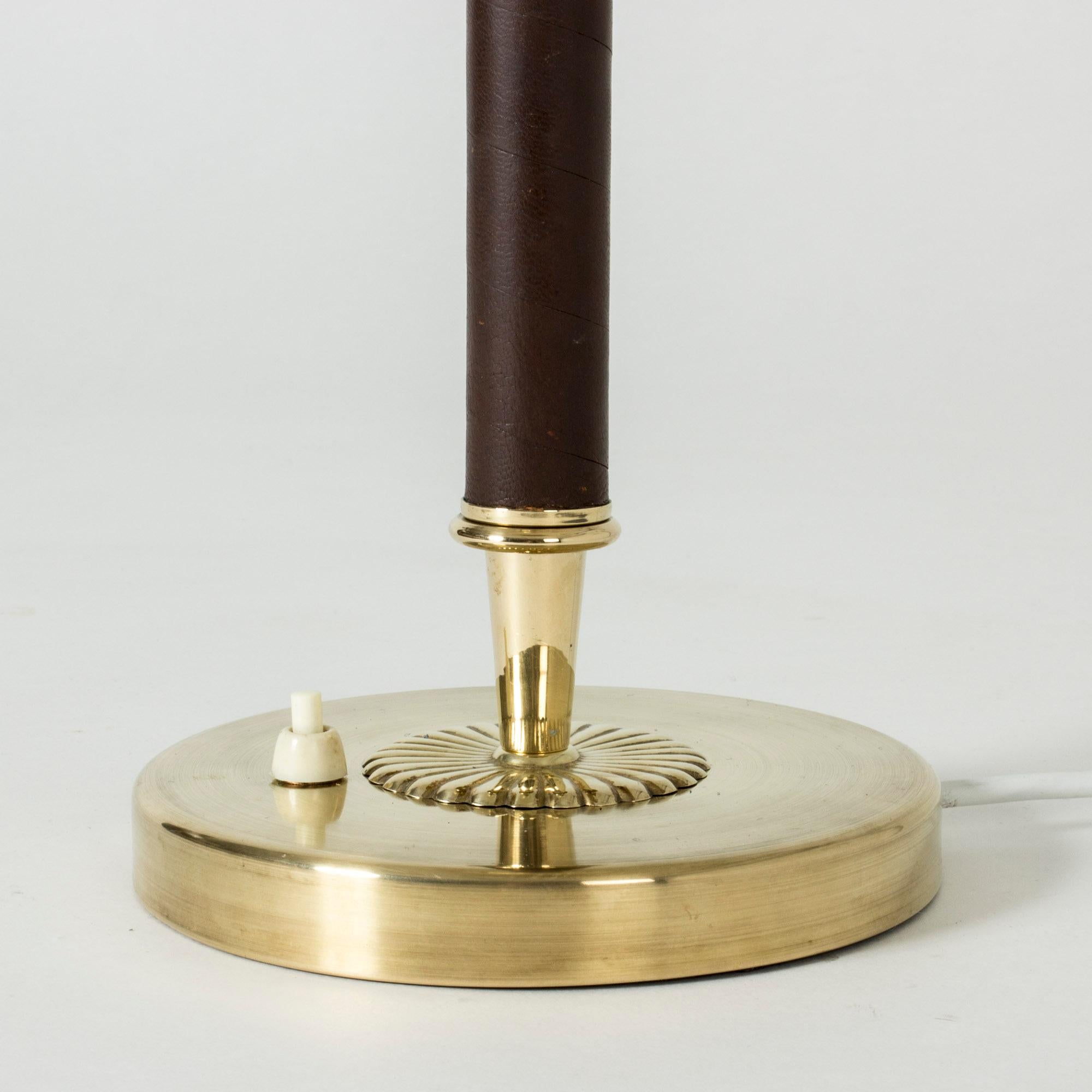Aluminum Swedish Modern Table Lamp