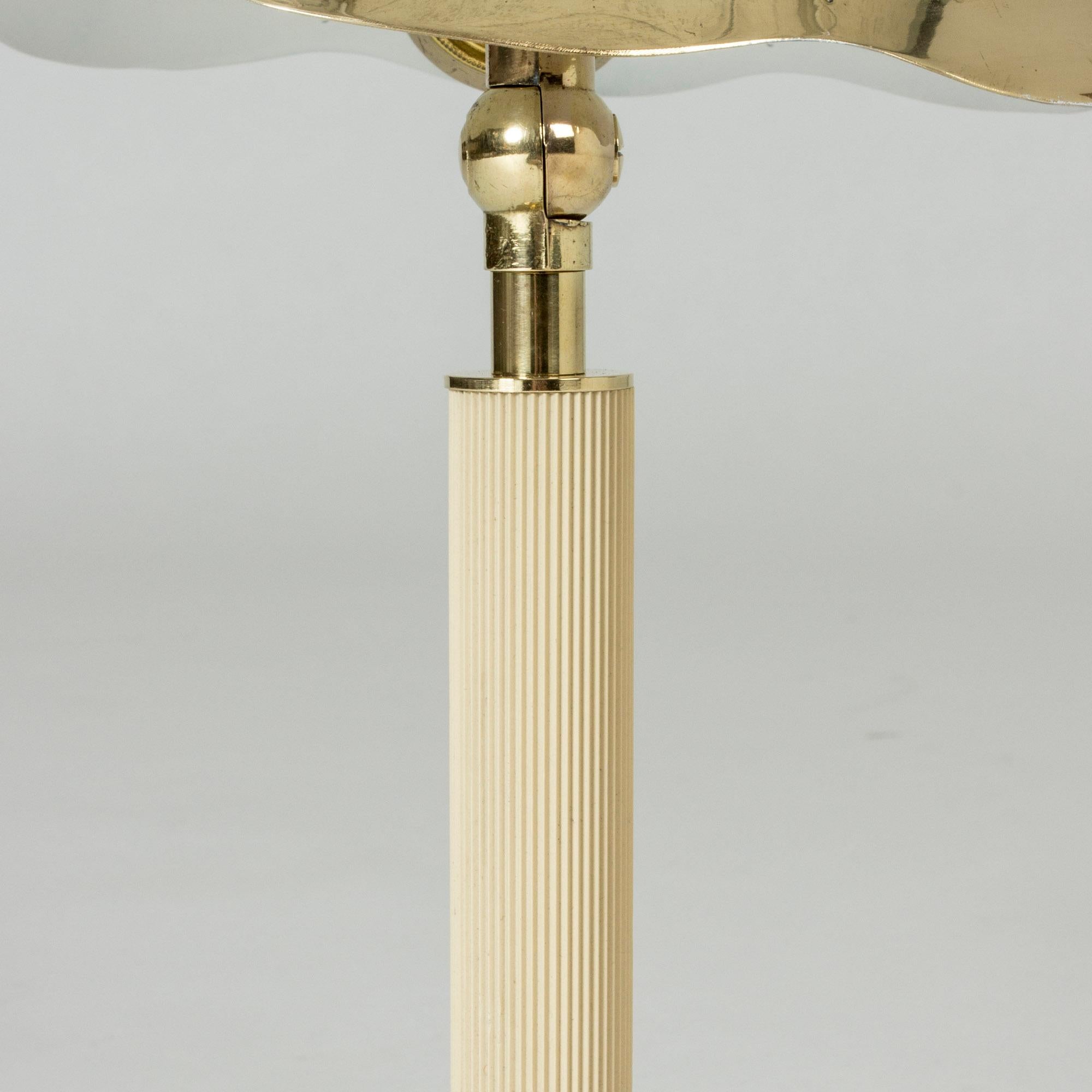 Brass Swedish Modern Table Lamp from Böhlmarks