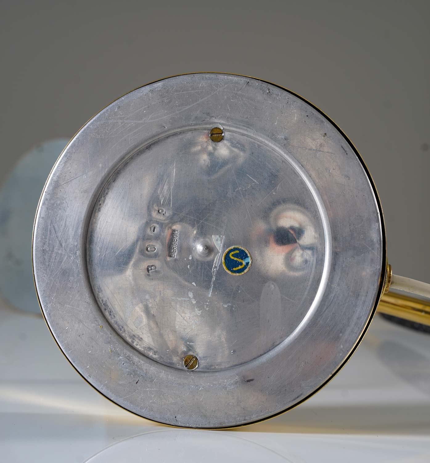 Schwedische moderne Tischlampe aus Messing von Bergboms im Angebot 4
