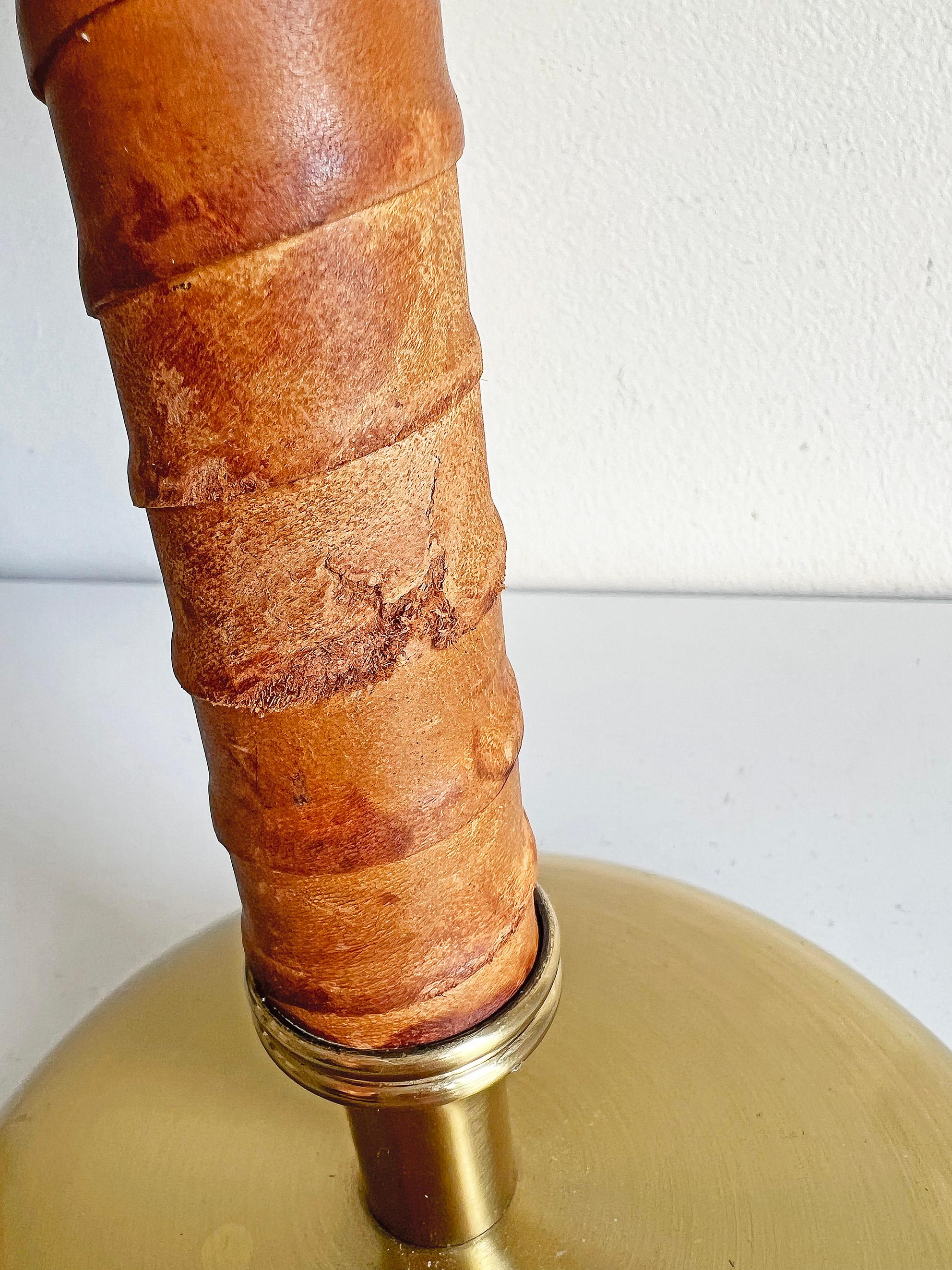 Swedish Modern Table Lamp in Brass by Boréns Ca 1950s For Sale 1
