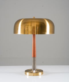 Swedish Modern Table Lamp in Brass by Boréns