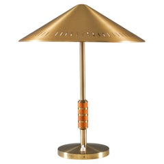 Swedish Modern Table Lamp in Brass by Boréns