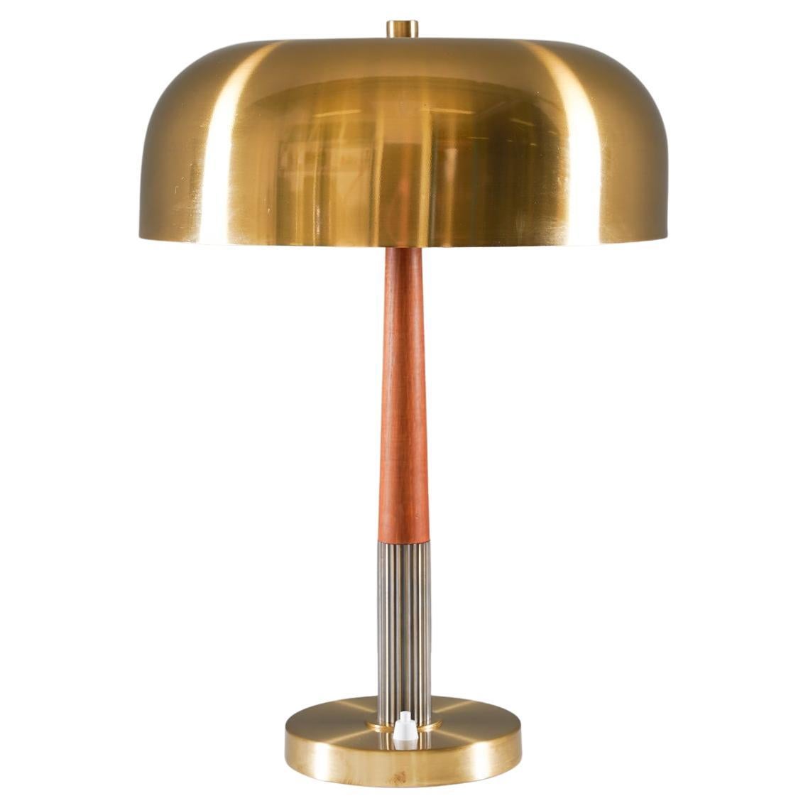 Swedish Modern Table Lamp in Brass by Boréns For Sale