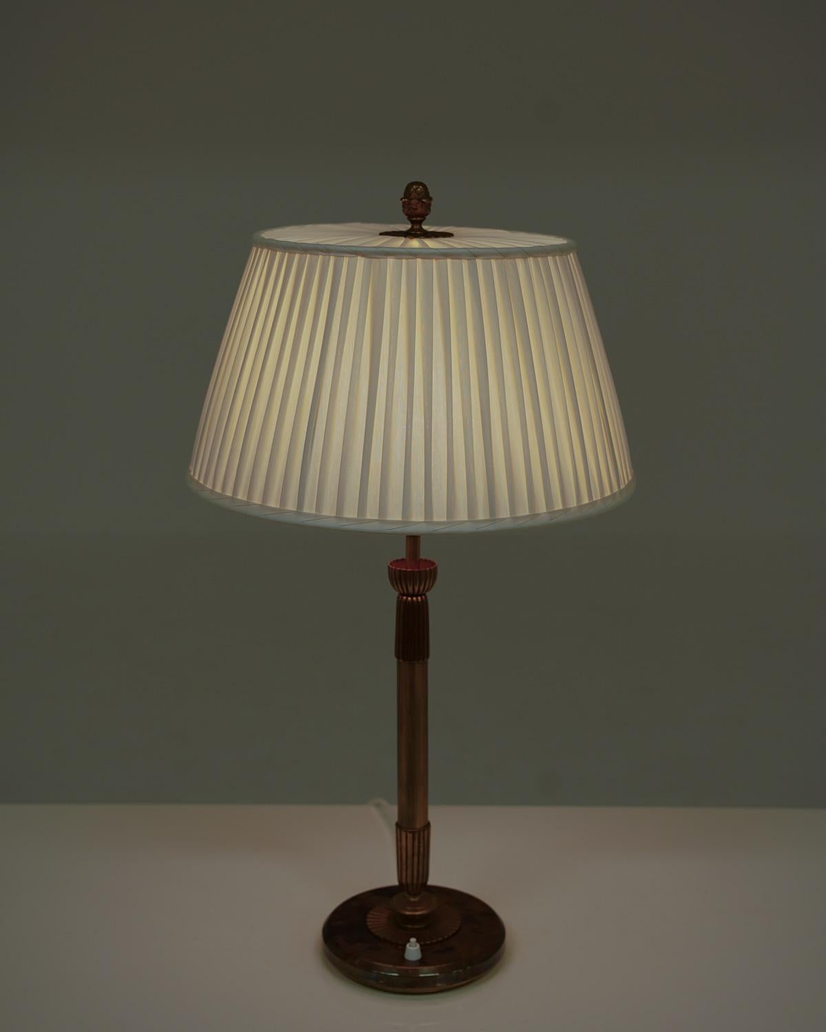 Swedish Modern Table Lamps by Einar Bäckström For Sale 2