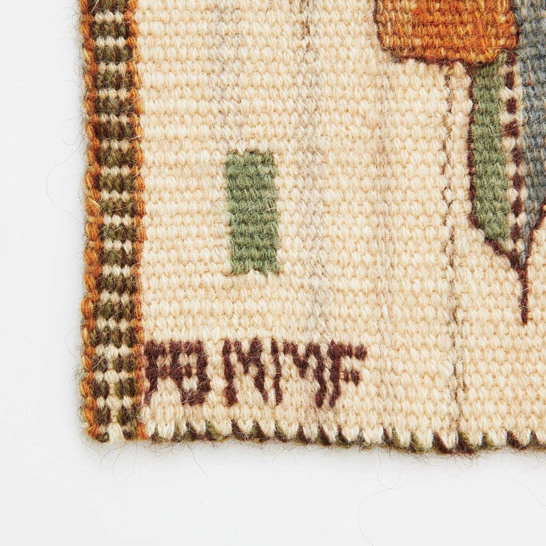 Scandinavian Modern Swedish Modern Tapestry 