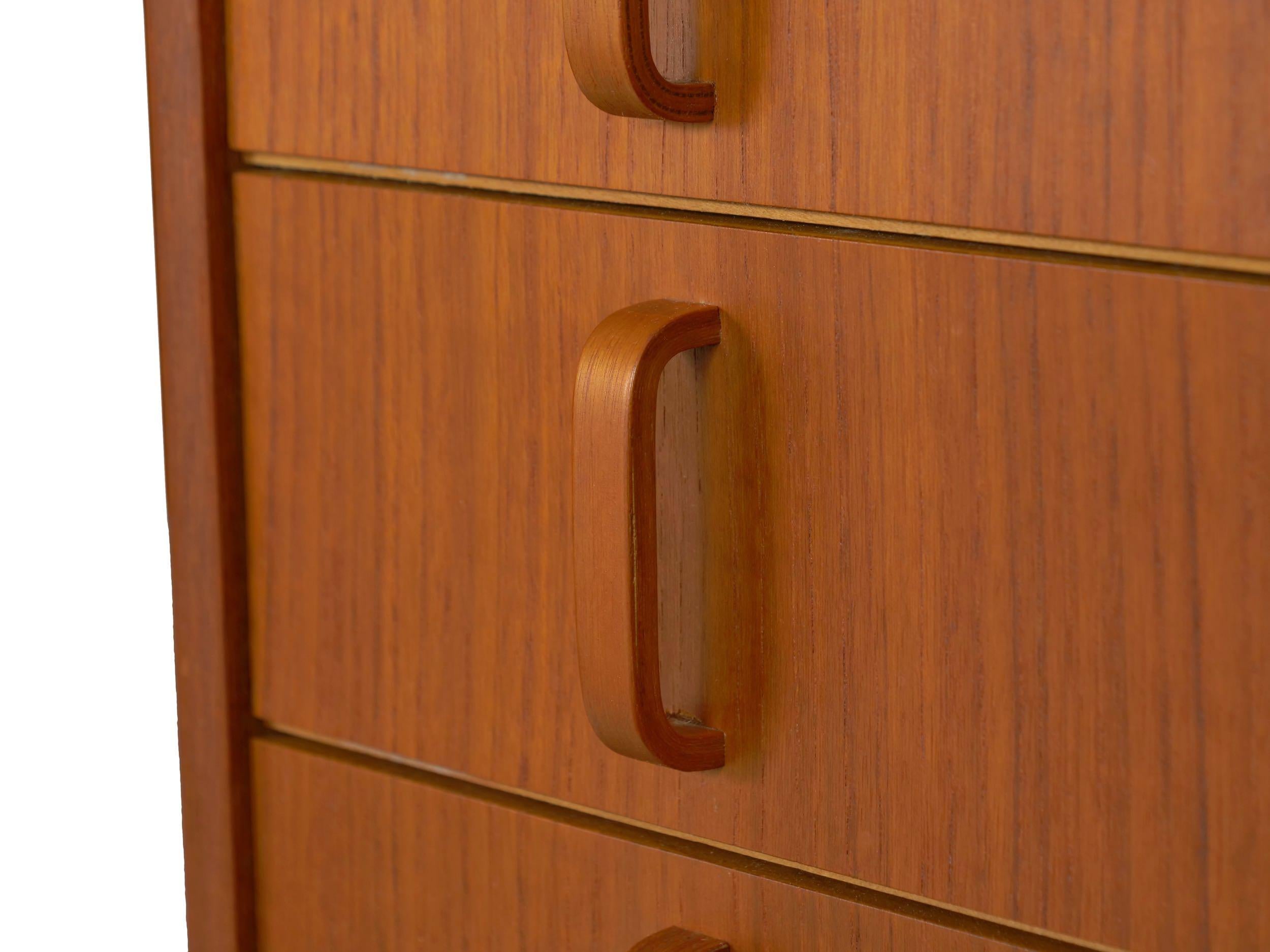 Swedish Modern Teak Bedroom Dresser Set and Desk by Bertil Fridhagen, circa 1964 9