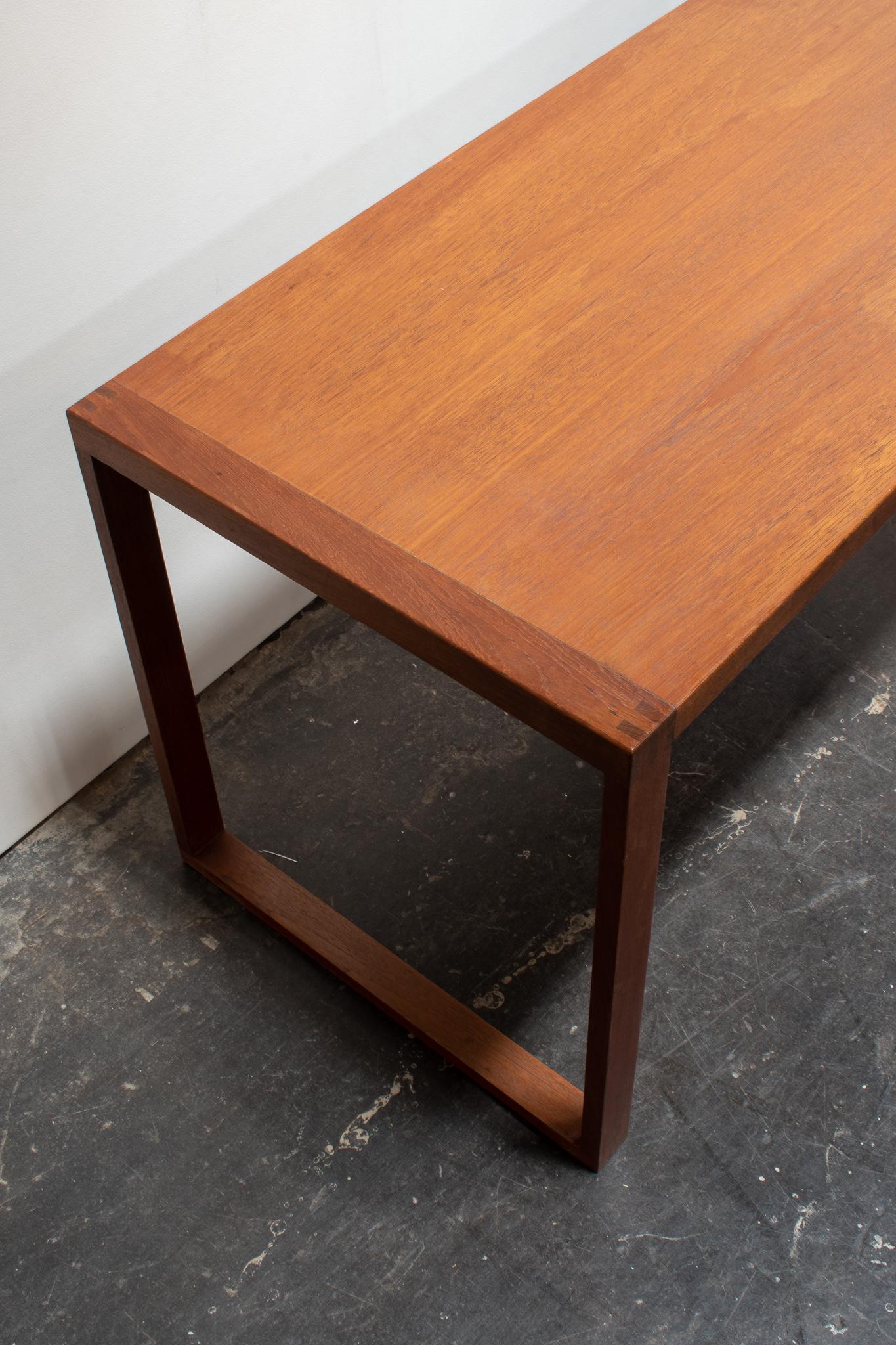 Vintage midcentury Swedish modern coffee table, teak, in excellent condition.
