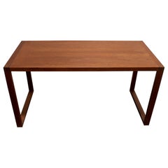 Mesa de centro moderna sueca de teca