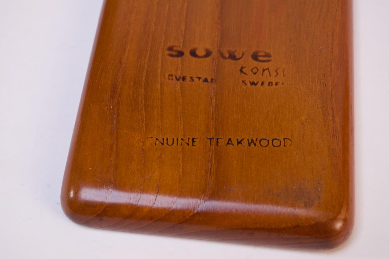 Swedish Modern Teakwood Butter Dish by Sigvard Nilsson for AB Söwe-Konst 2
