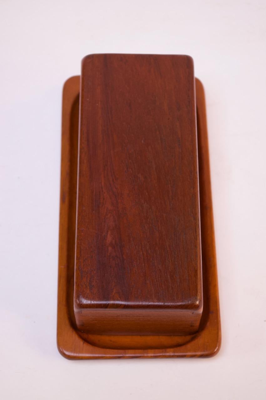 modern butter dish