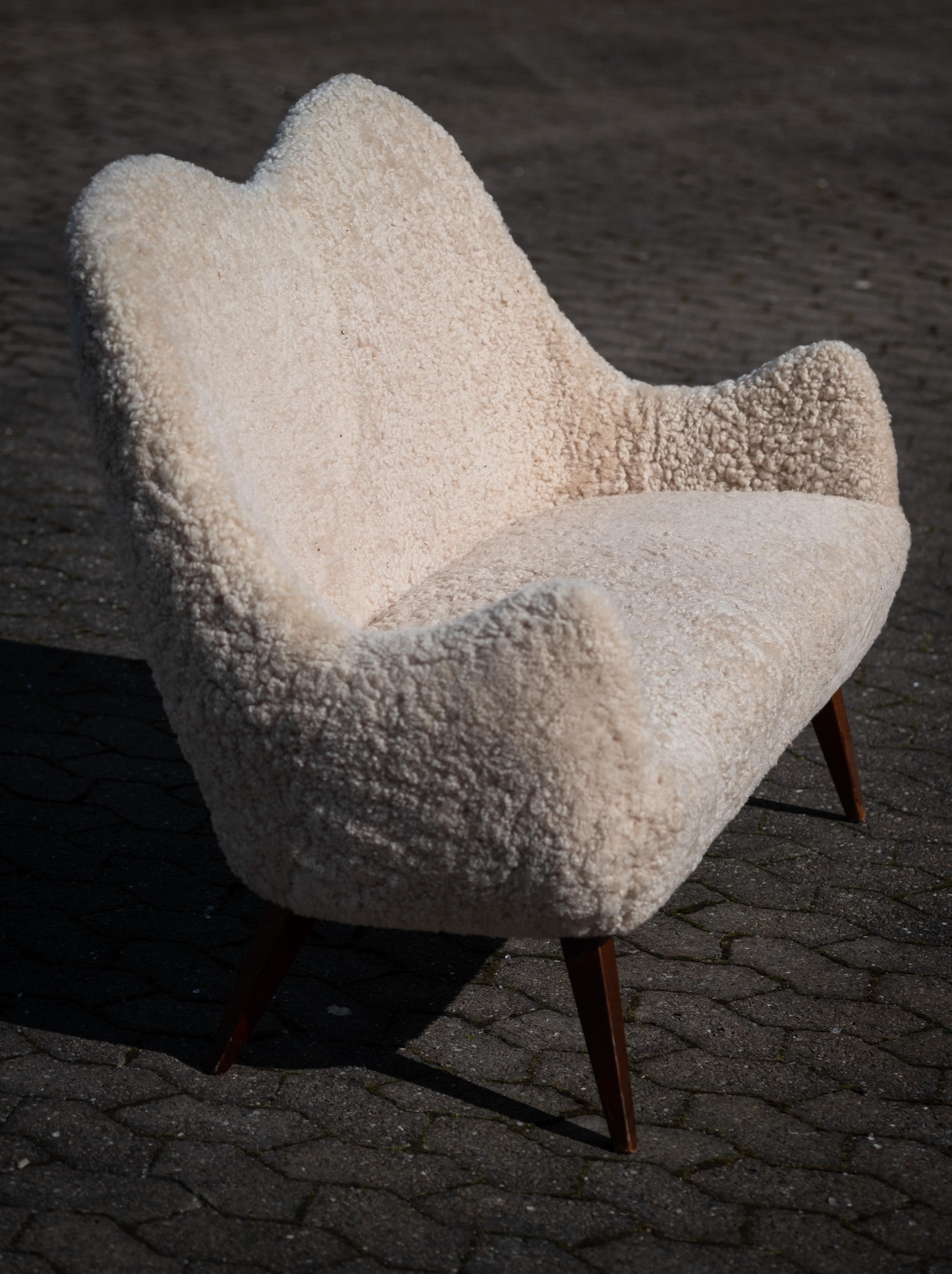 Milieu du XXe siècle Canapé deux places moderne suédois, années 1950 en vente