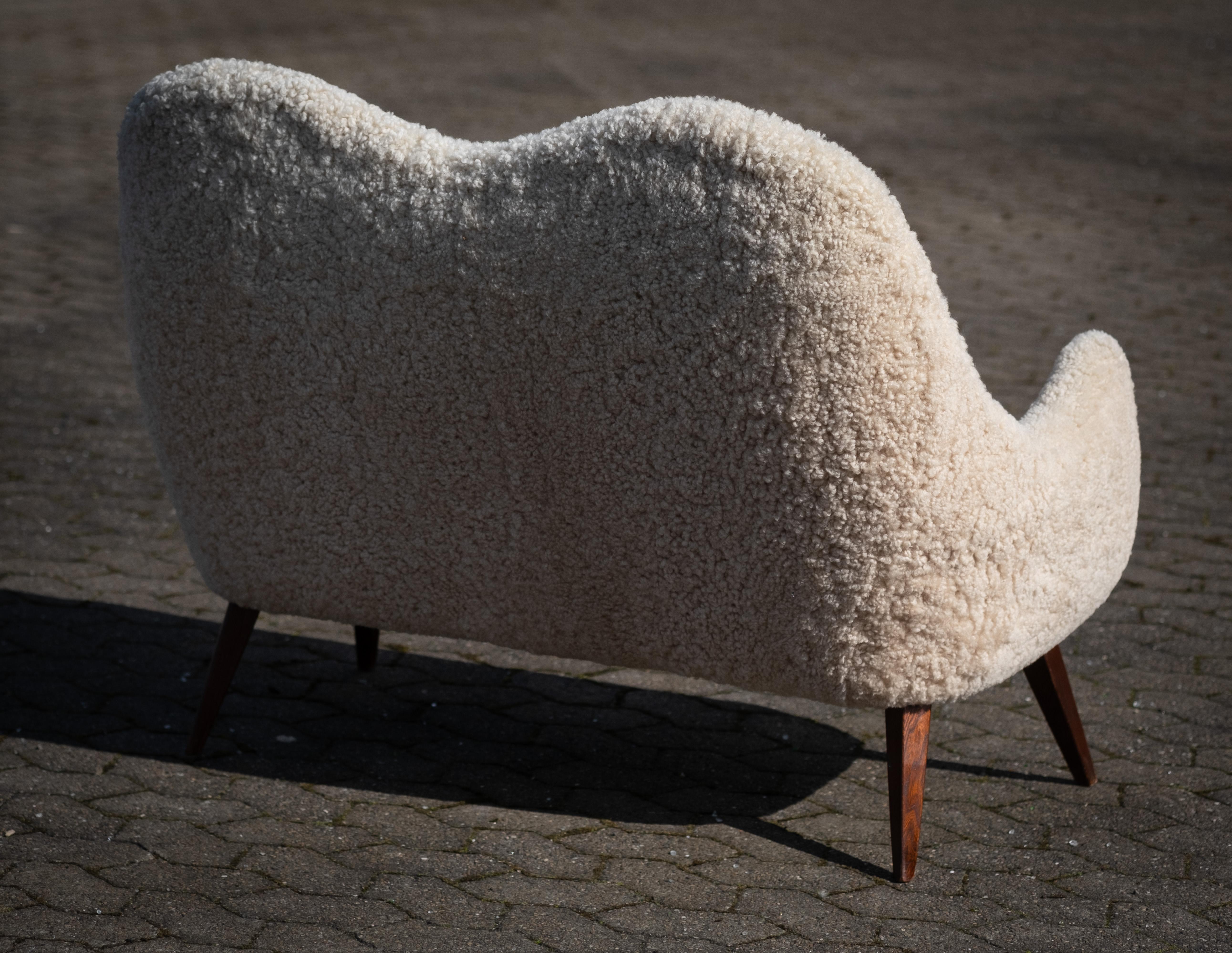 Laine Canapé deux places moderne suédois, années 1950 en vente